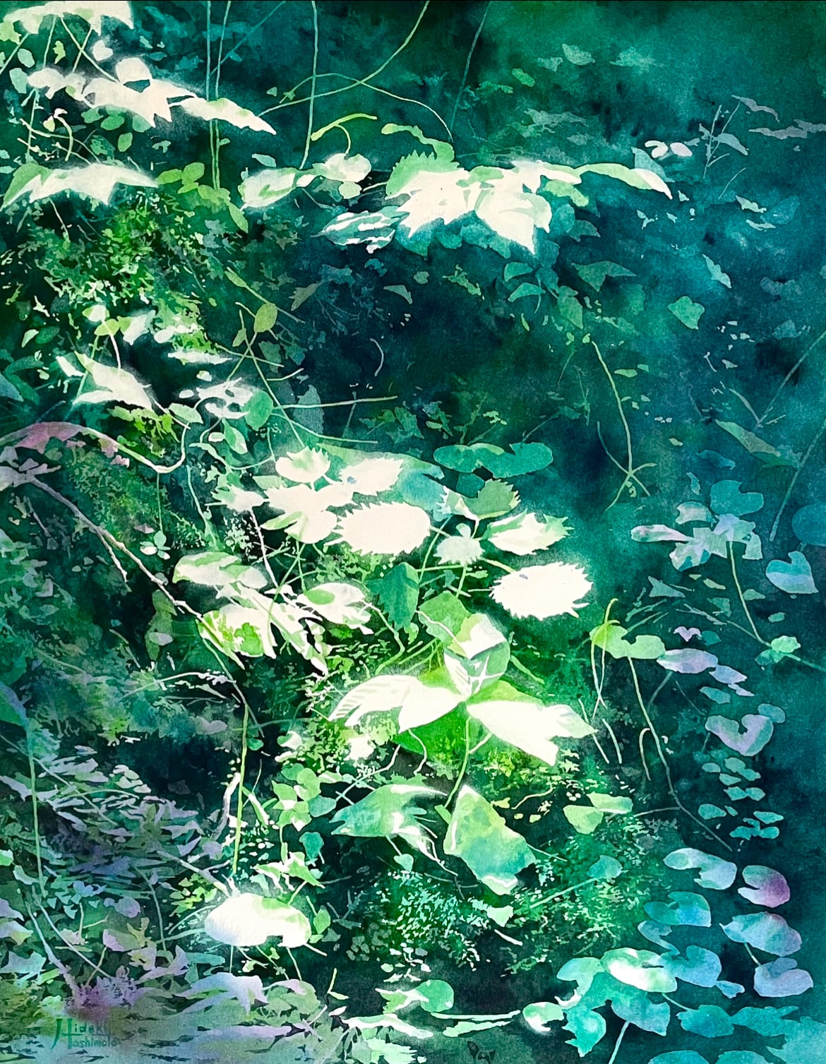 水彩画 手描き F6号 原画 | Atelier Porta