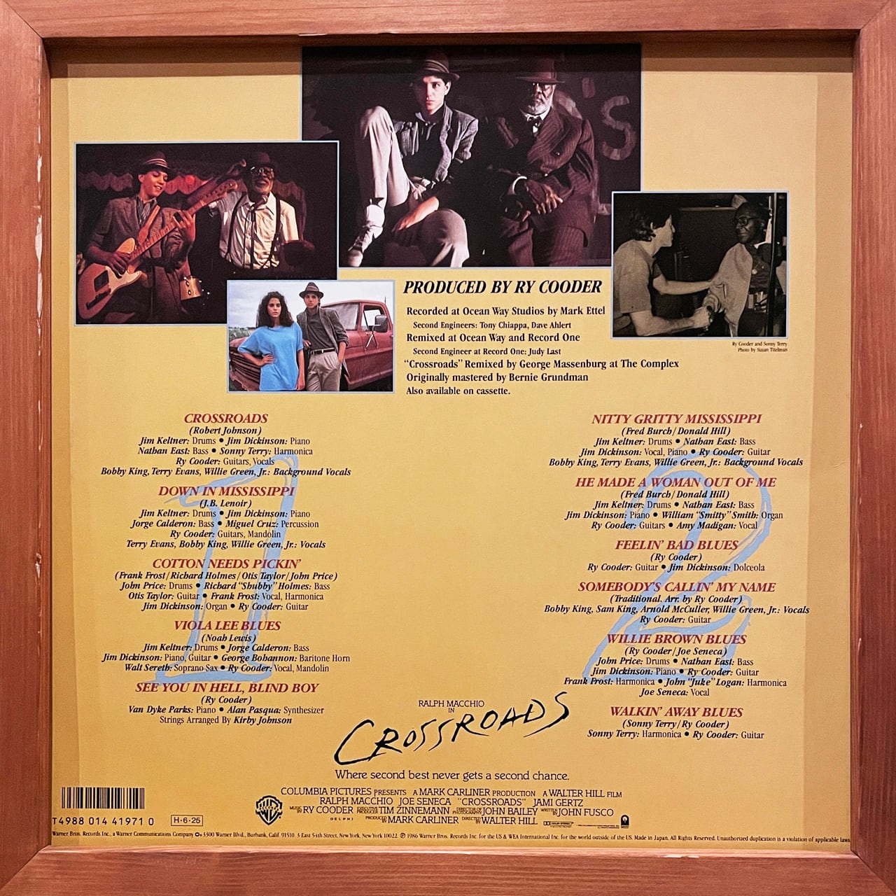 Ry Cooder – Crossroads (OST) (LP) | Underground Gallery Record Store