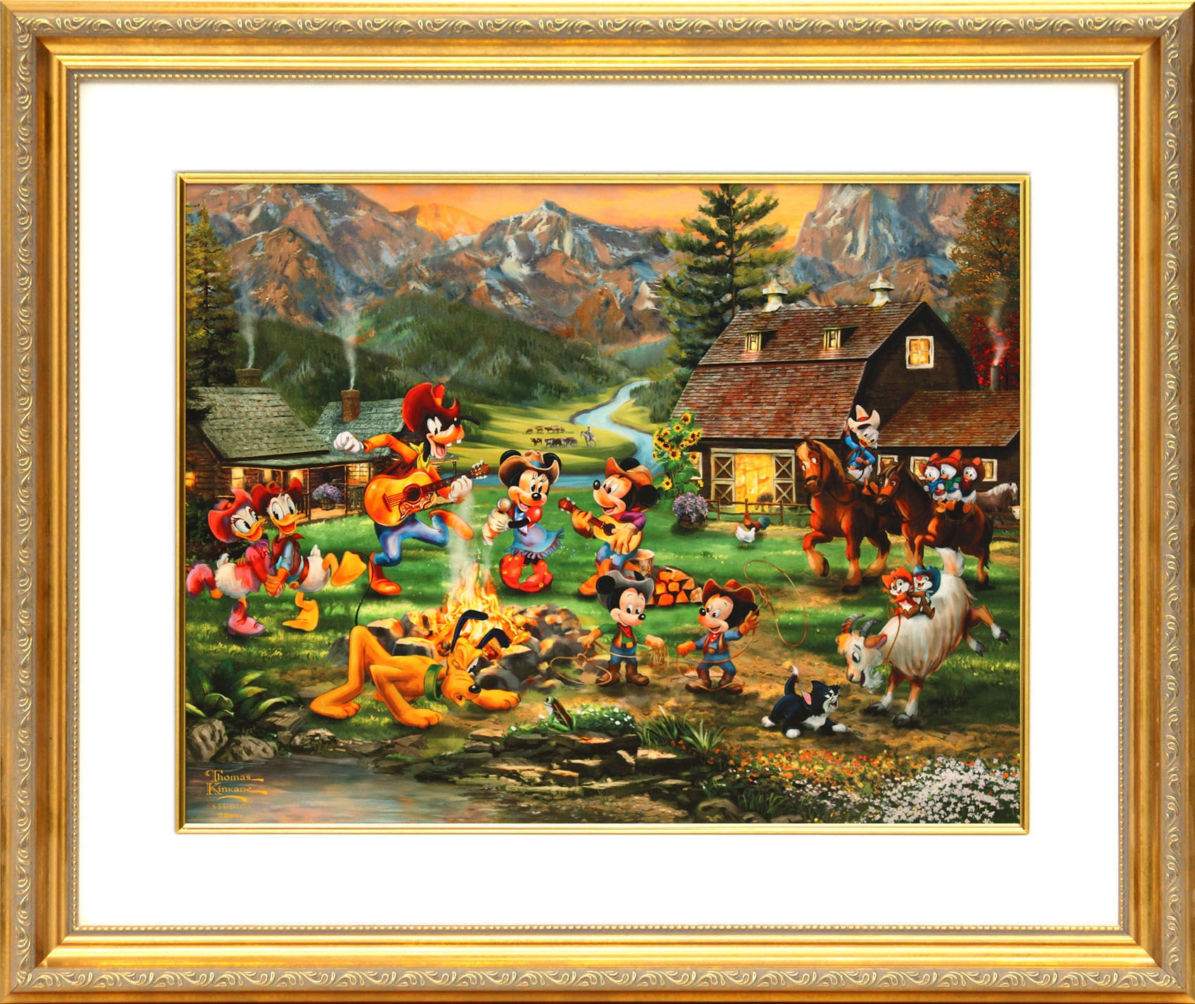 MART IN ERE 『GIFT OF HUNNY』 ディズニーアート 版画 MART IN ERE