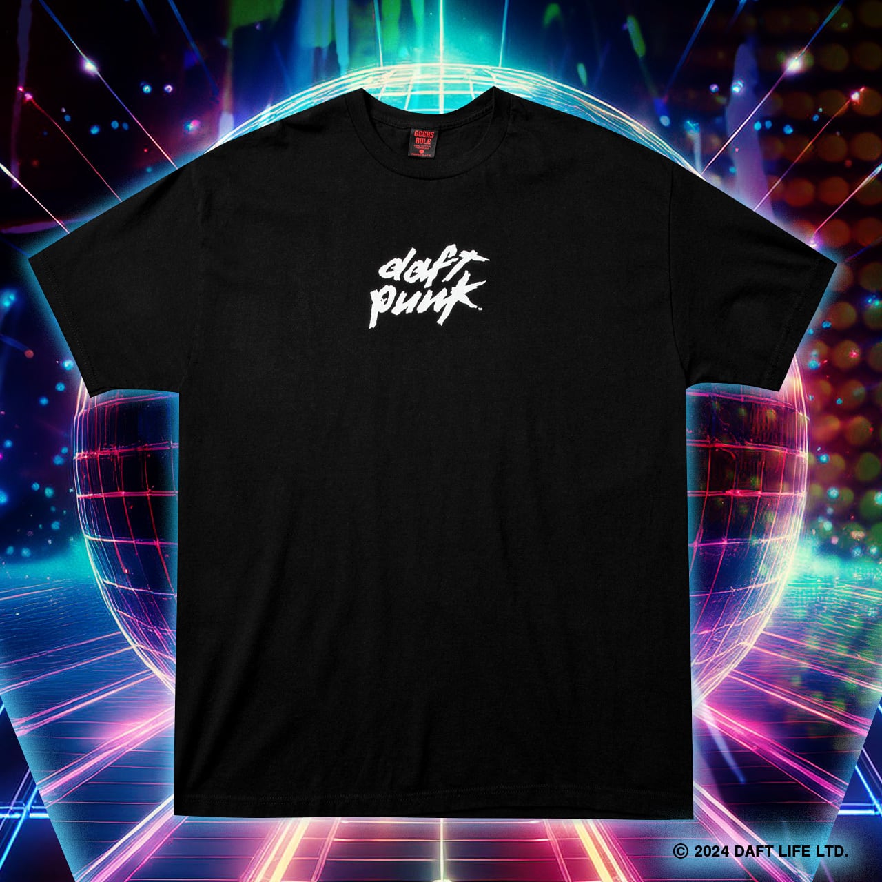 DAFT PUNK | GEEKS RULE SILKSCREEN PRINTING T SHIRT 01 | GEEKS RULE