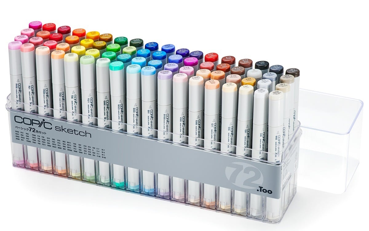 コピックスケッチ ベーシック72色セット | ぴかその時間