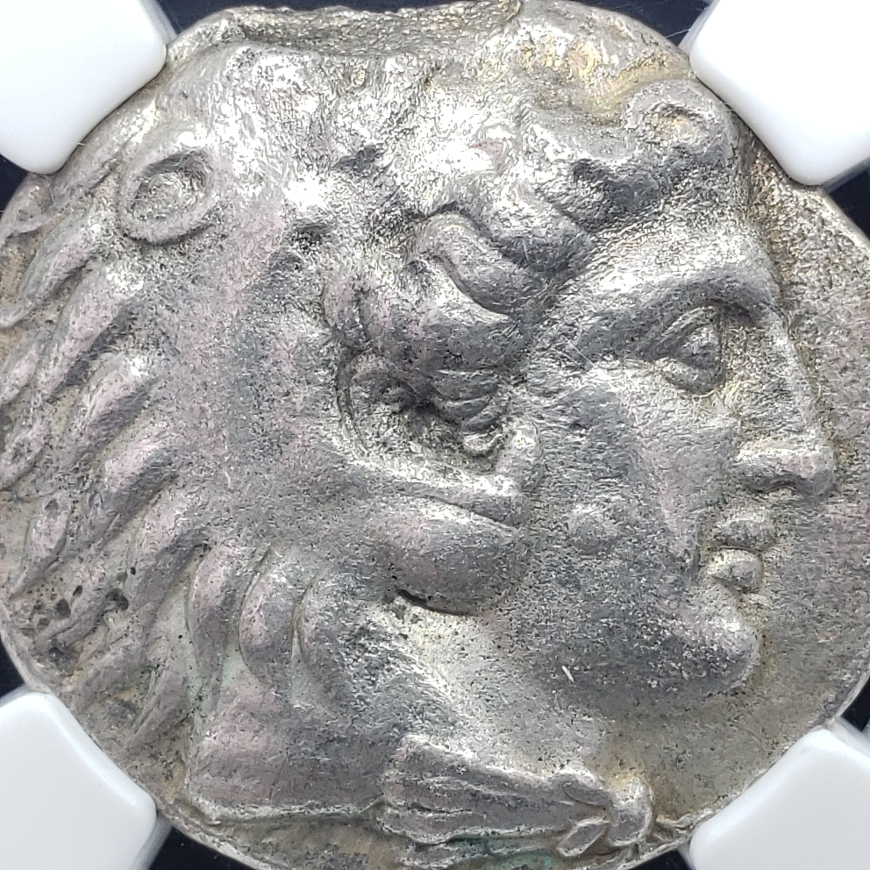 古代ギリシャマケドニアアレクサンダー大王ドラクマ銀貨ローマデナリウス