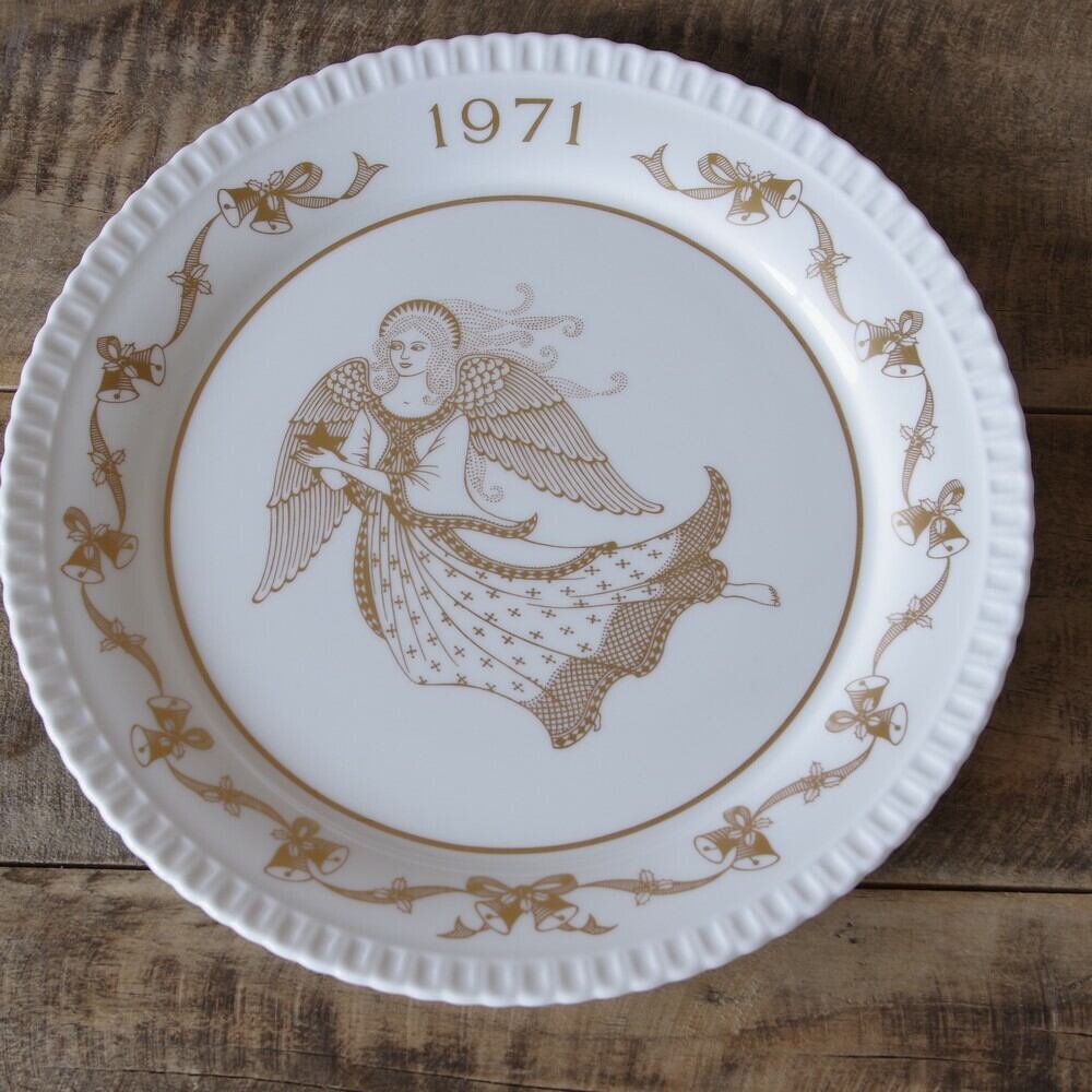 ロイヤルコペンハーゲン イヤープレート1912年「クリスマスツリーと