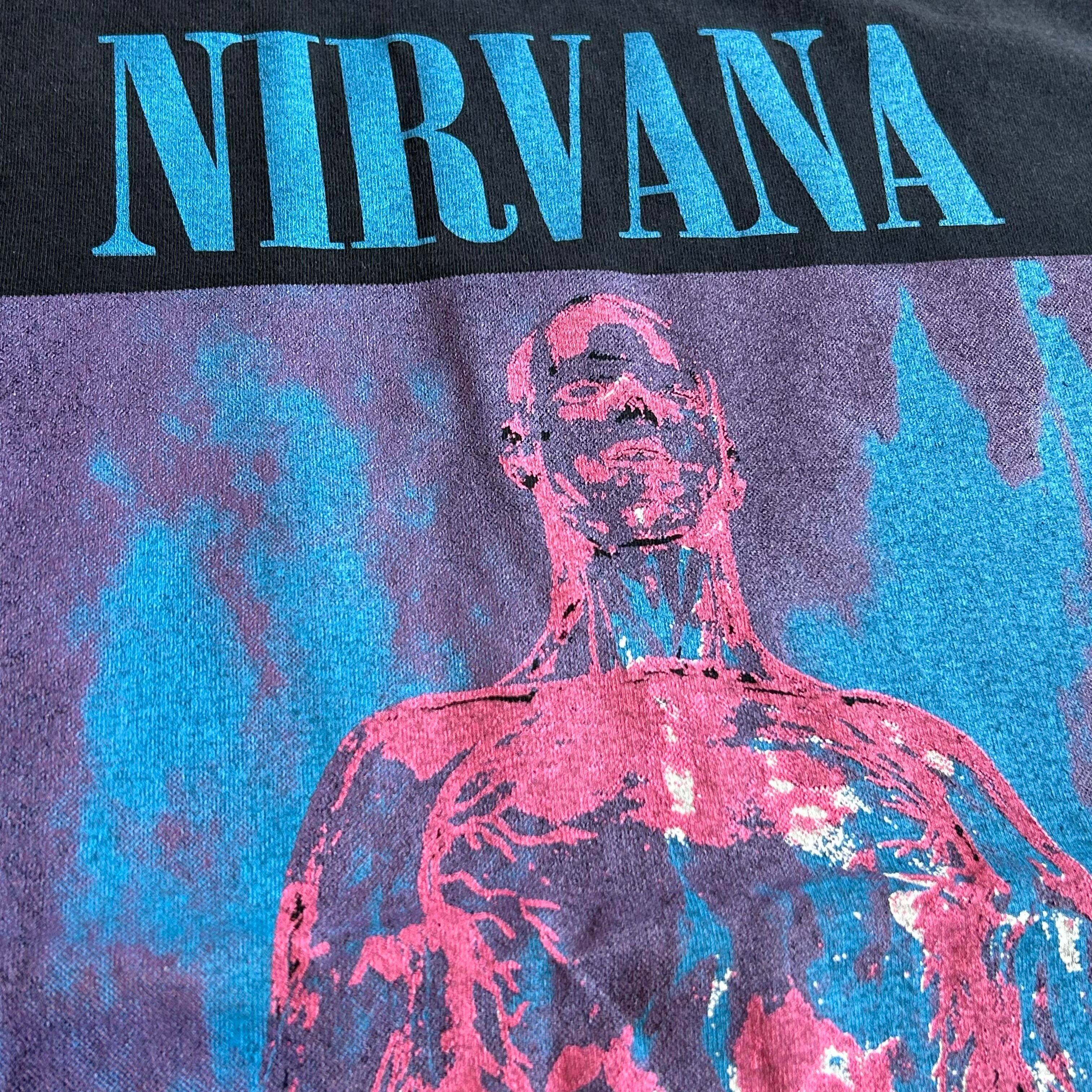 Vintage NIRVANA SLIVER TEE | RECEPTION SNEAKER