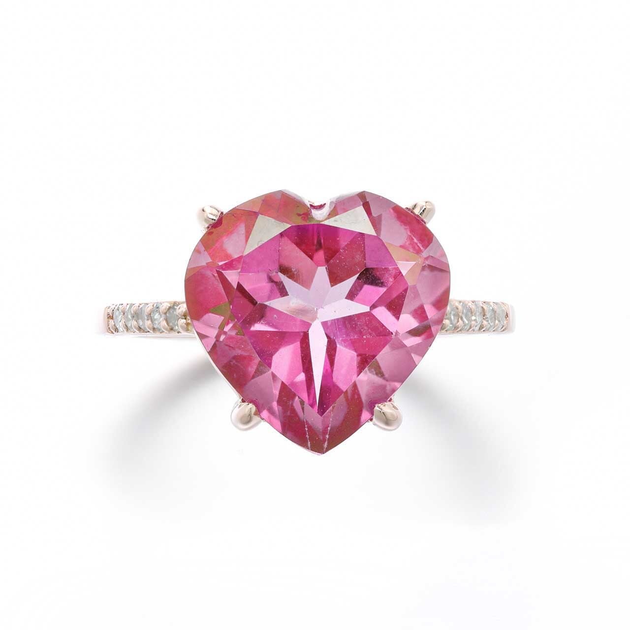 シャンカリジュエリー ピンクトパーズシルバーリング シャンカリ