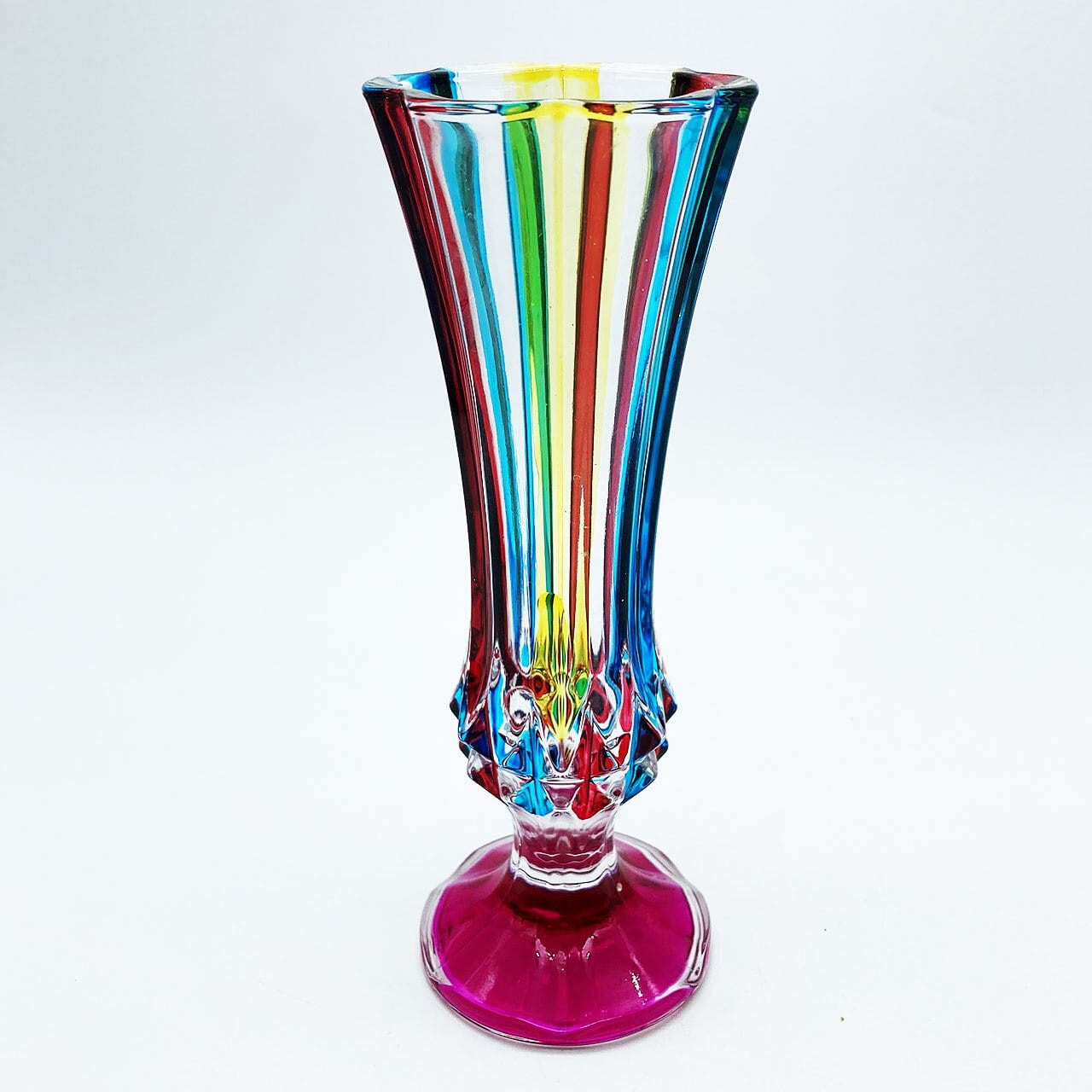 ムラーノガラス 花瓶 ヴェネチアンガラス イタリア製 ベネチアングラス