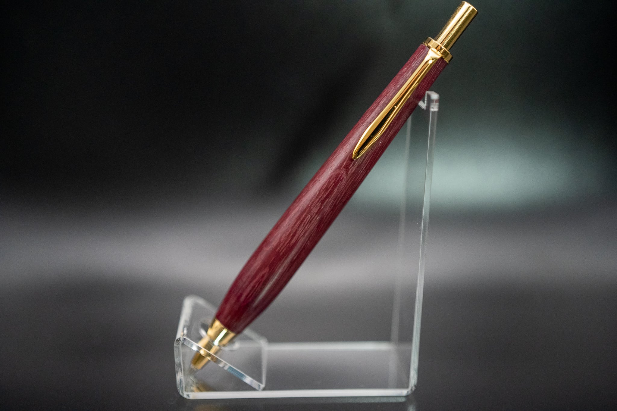 工房楔木製シャープペンシル本体パープルハート