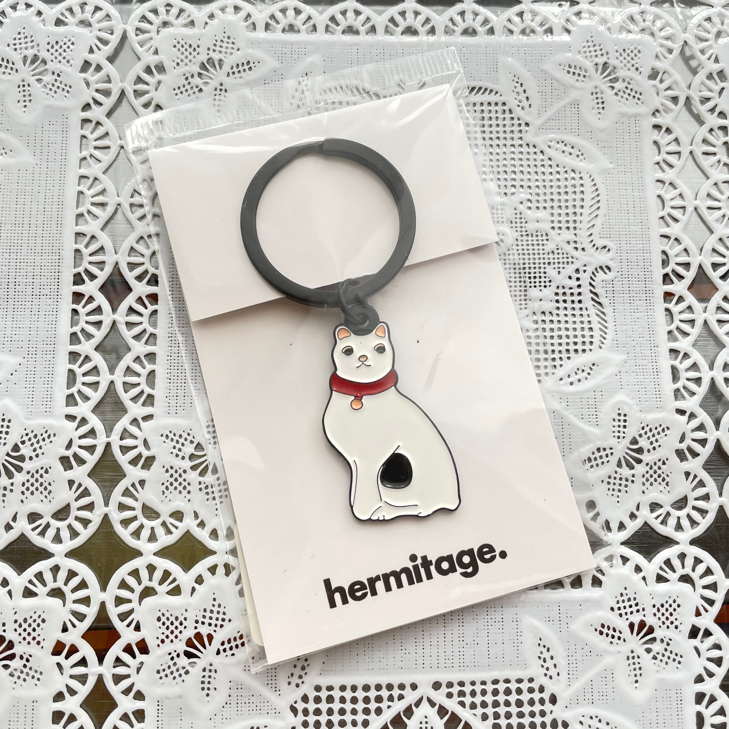 エルミタージュ美術館限定キーホルダー「日本のネコ」 | ロシア・東欧