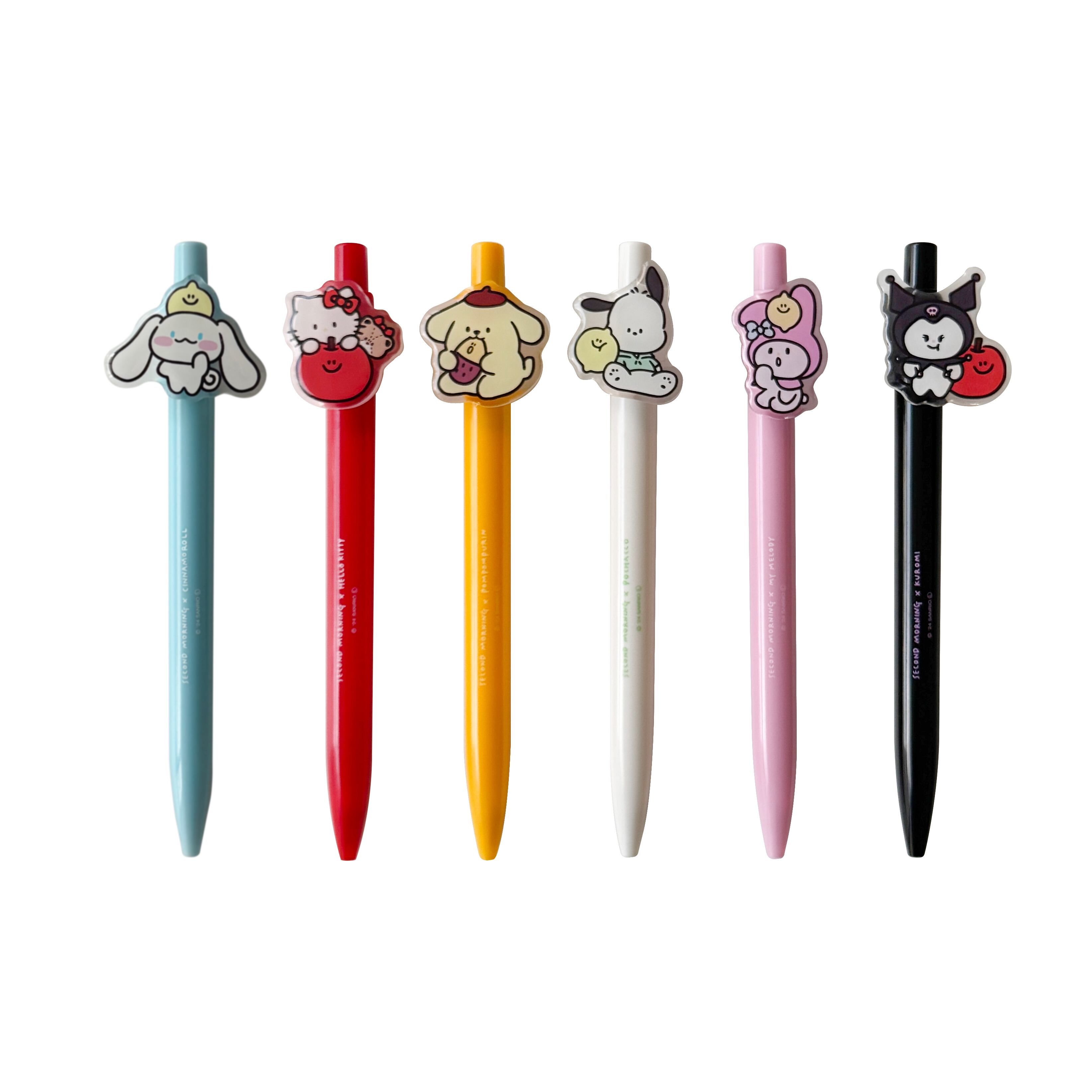 second morning × sanrio characters] プレート付き ボールペン（全6種