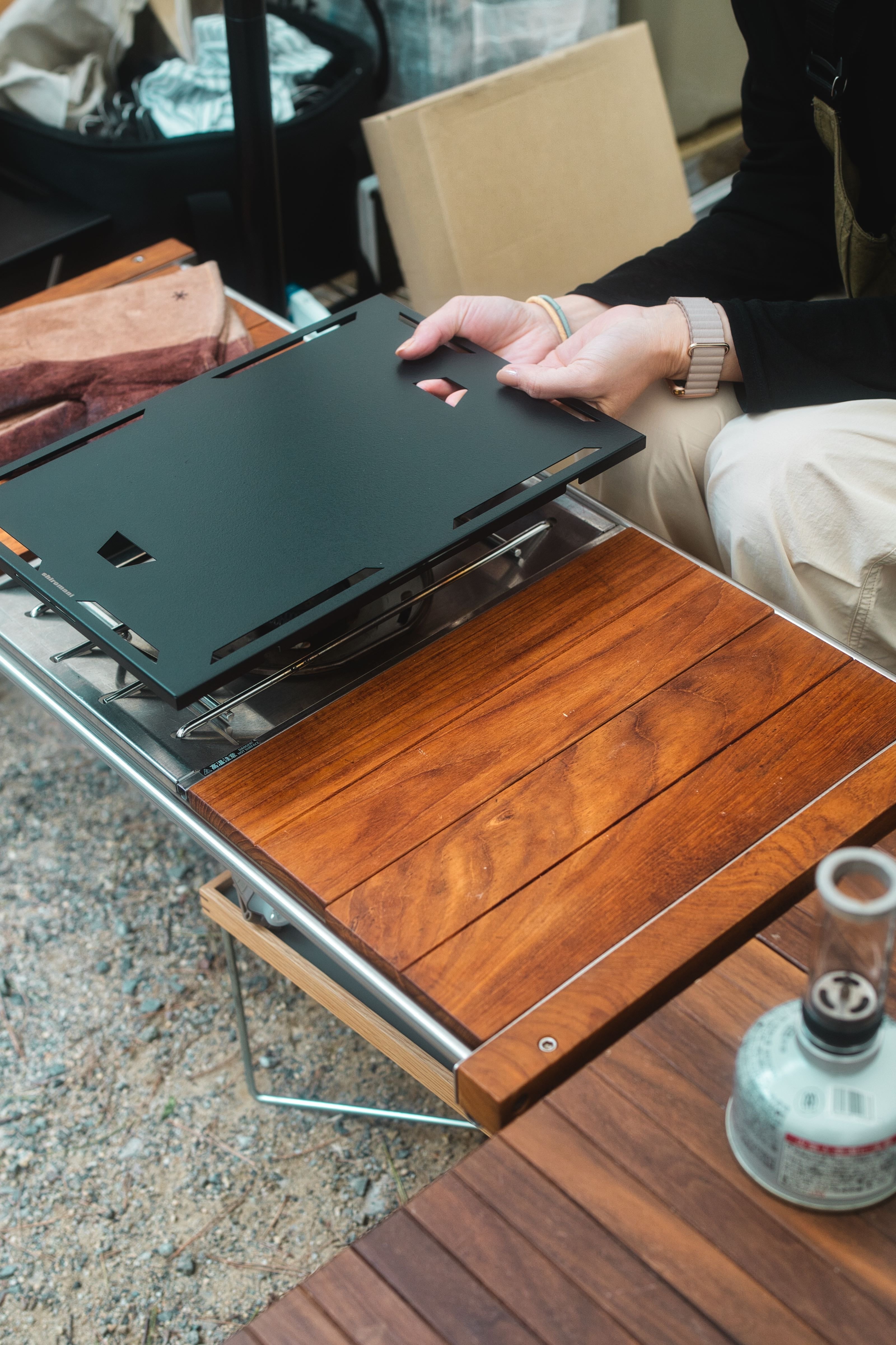 shiromani peaker's tray ステンレス製 中古 peaker's tray