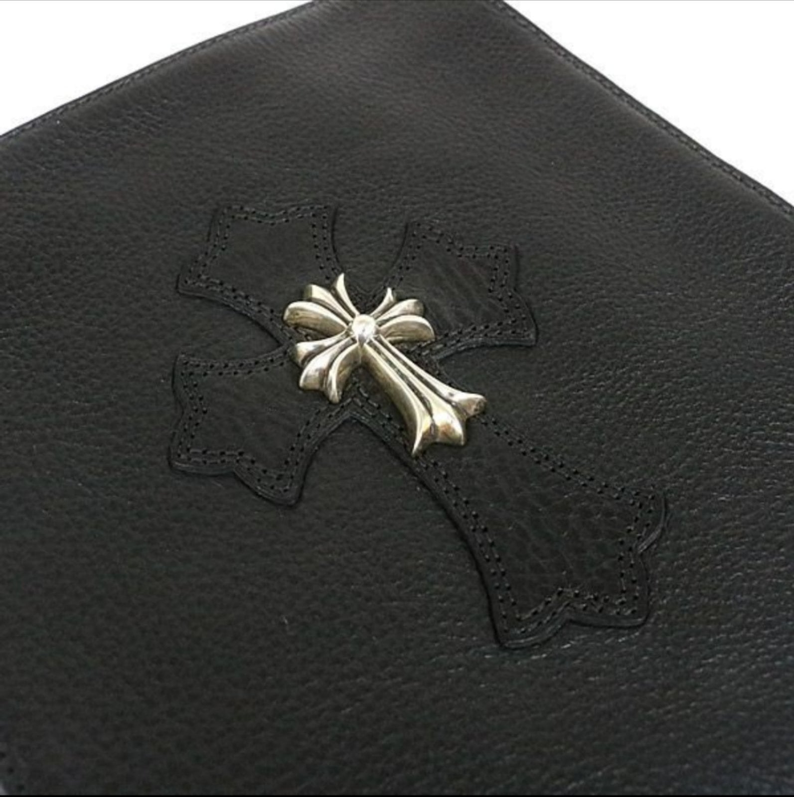 CHROME HEARTS クロムハーツ スクエアポケット スモール CHクロス