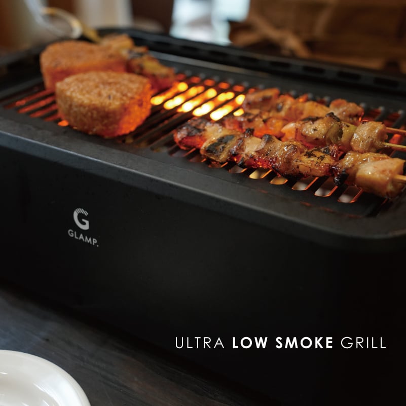新品】GLAMP Ultra-Low Smoke Grill(黒) 新品】GLAMP ULTRA-LOW SMOKE