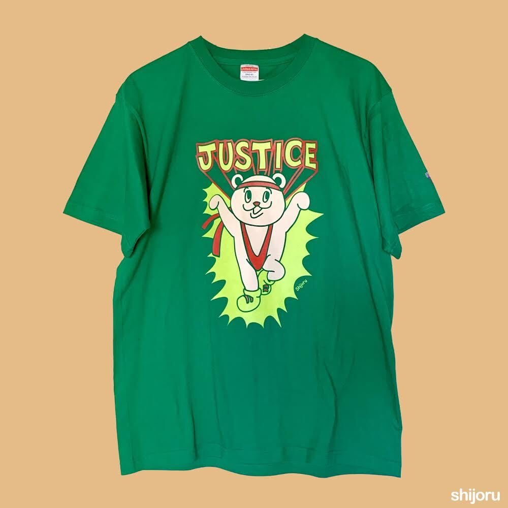光る！JUSTICE Tシャツ | Pay ID
