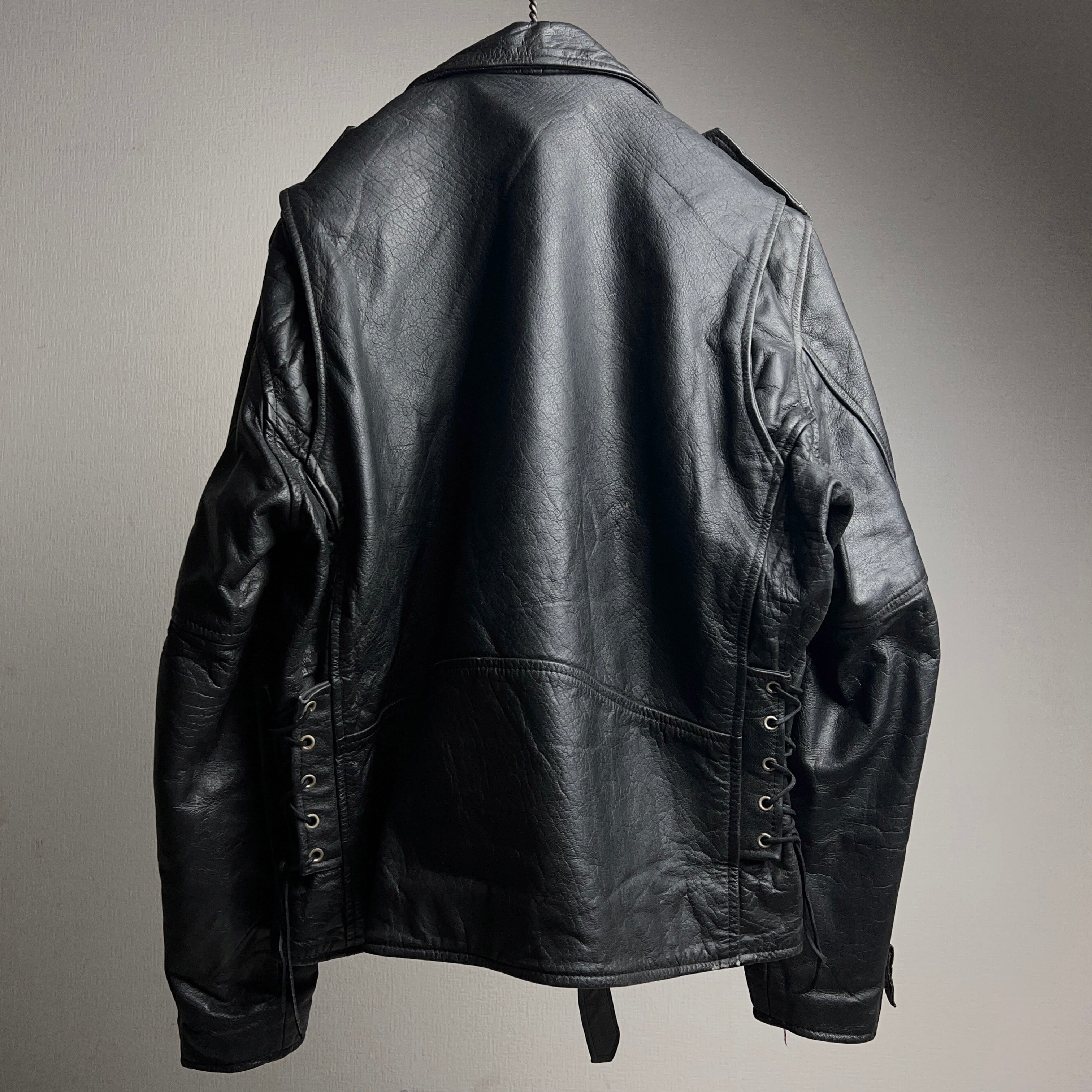 old Riders Leather Jacket レザー ダブルライダースジャケット
