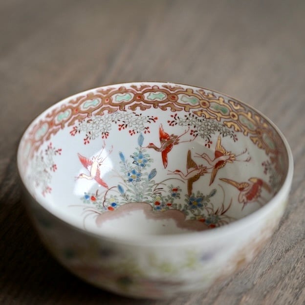 九谷焼 古九谷 茶碗 9つ 九谷焼 古九谷 茶碗 9つ 九谷焼 古九谷 茶碗 9