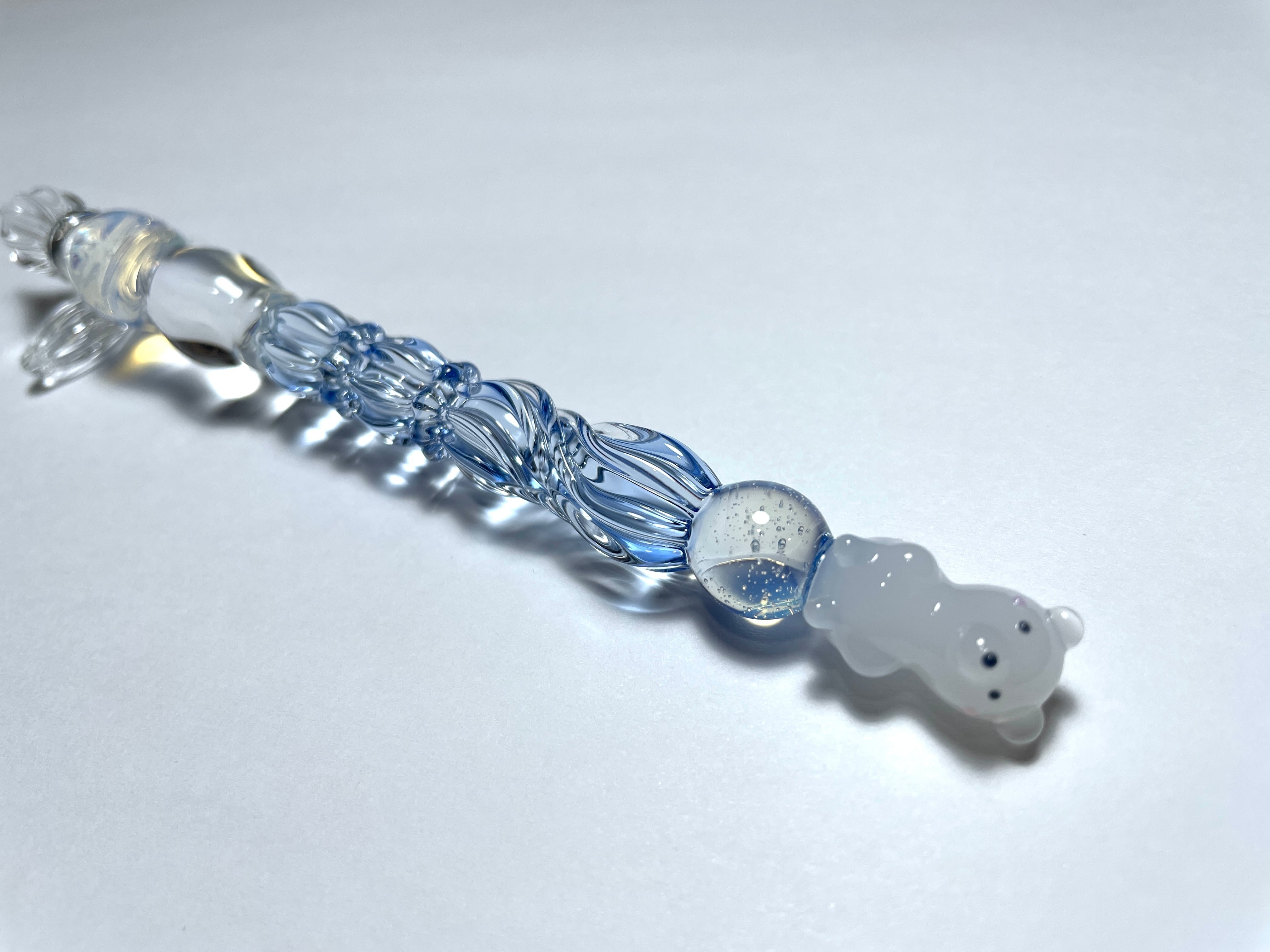 シマエナガ ガラスペン パラグラス Animal gla pen Amazon.co.jp