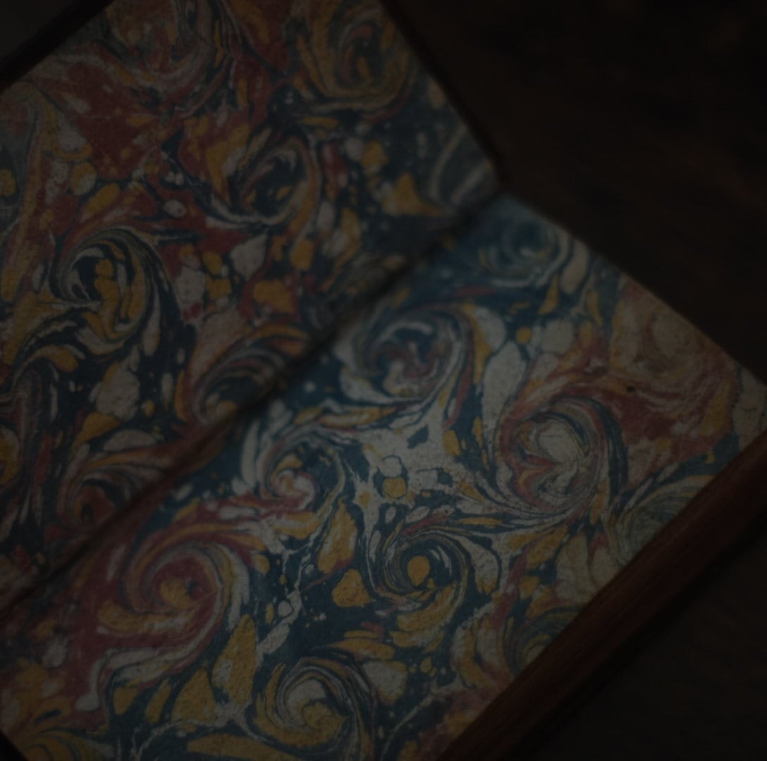 1700年代頃の希少な革装丁の洋書【3set】古書 アンティーク インテリア