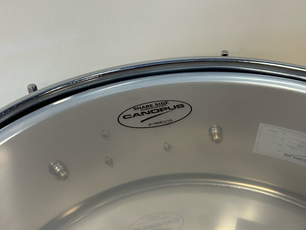 USED] CANOPUS The Steel Snare 14