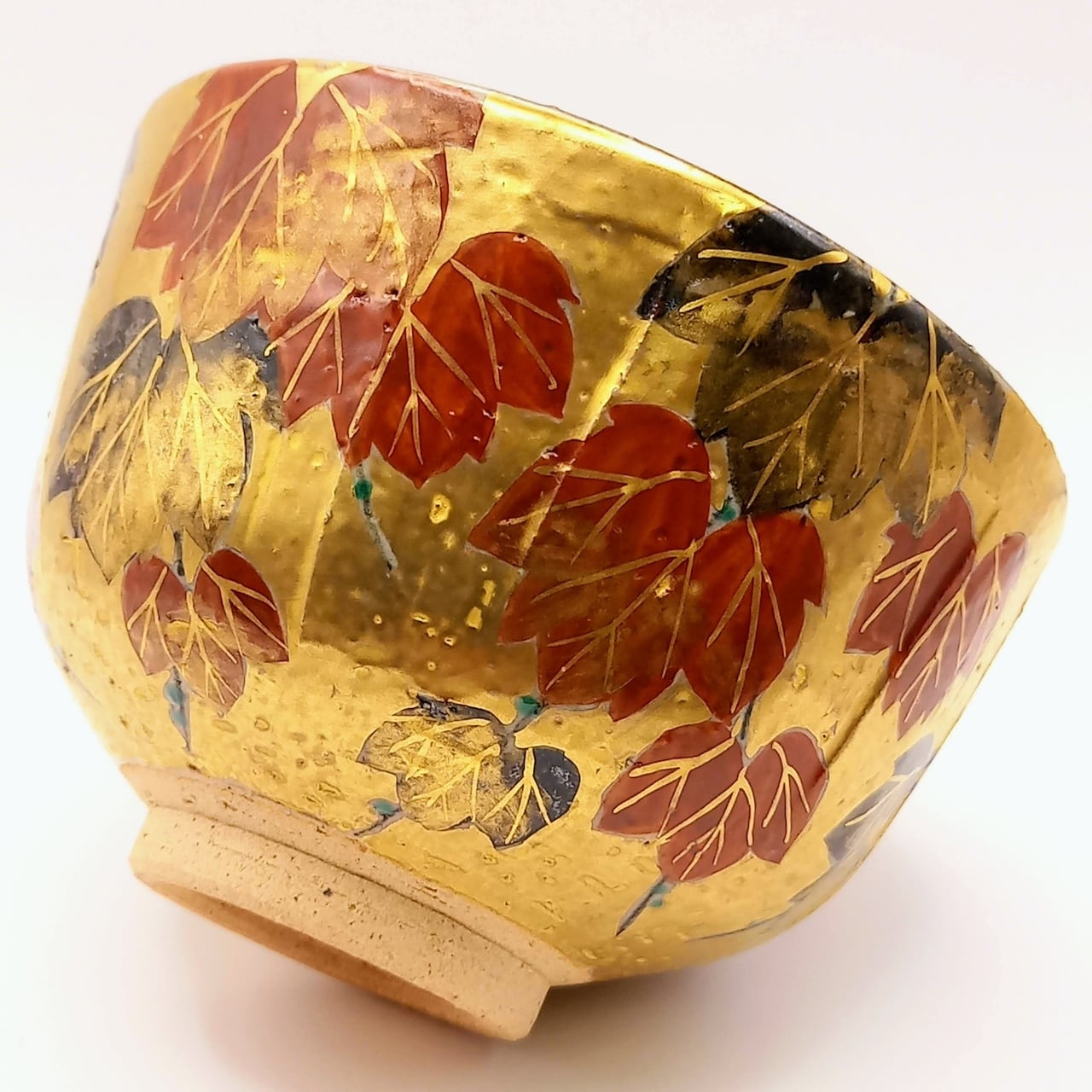 新品】茶碗 乾山写 金泥 蔦 南口閑粋 共箱入 | 錦玉堂オンラインショップ