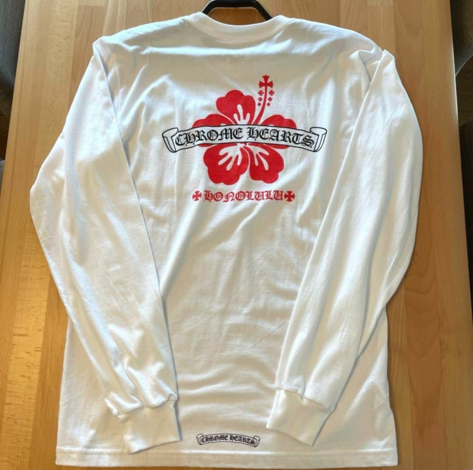 海外限定】CHROME HEARTS クロムハーツ ホノルル限定 長袖シャツ ロンT