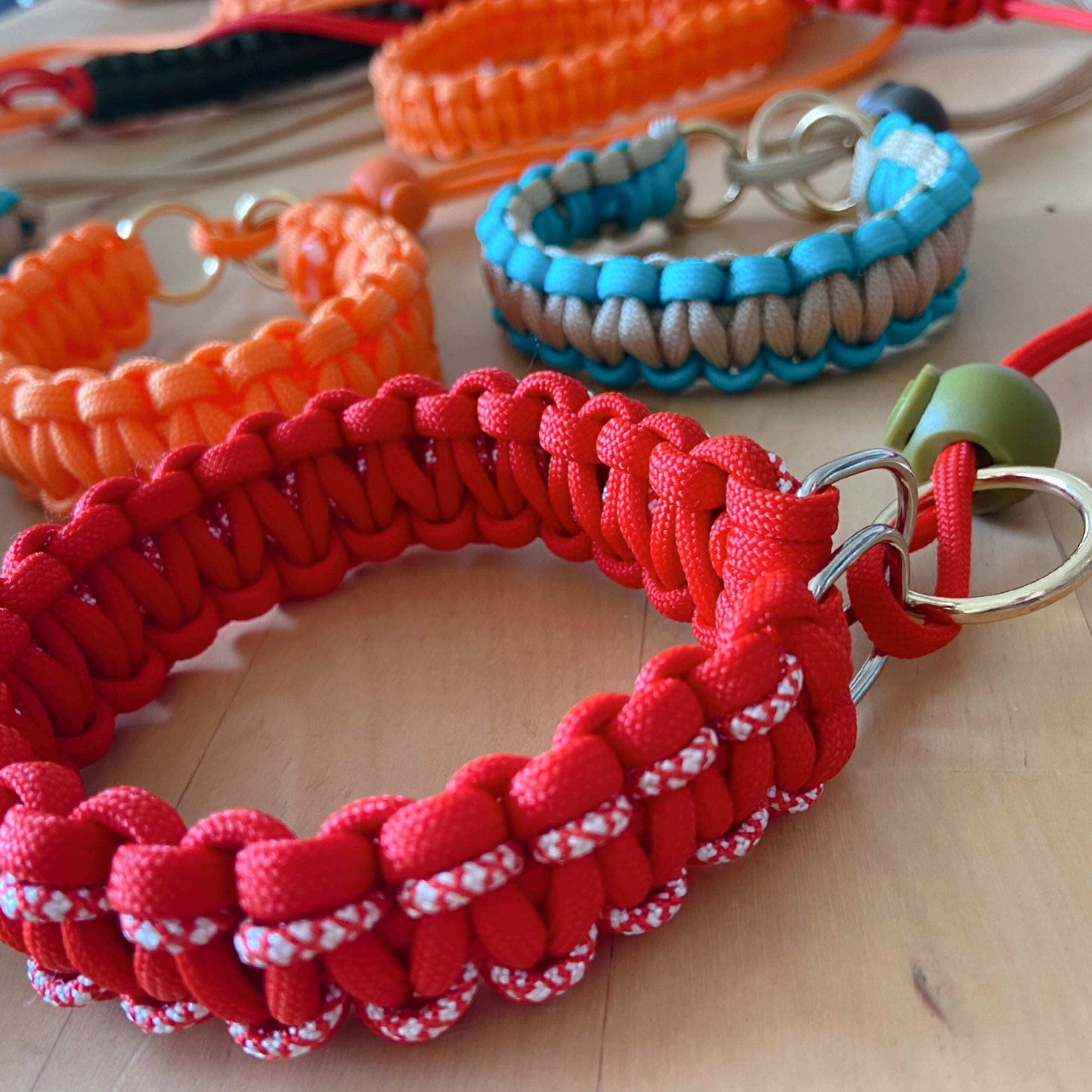 set【首輪一体型オーダーメイドリード（専用収納ポーチ付き）】パラ