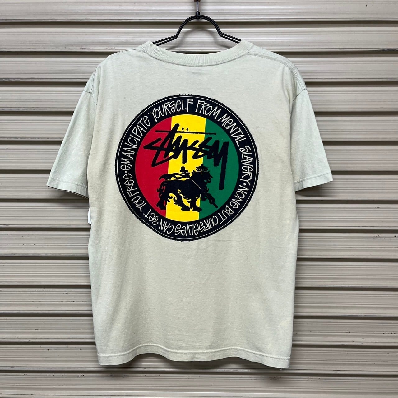stussy Tシャツ オールド ラスタ ライオン オールド 黒タグ old stussy