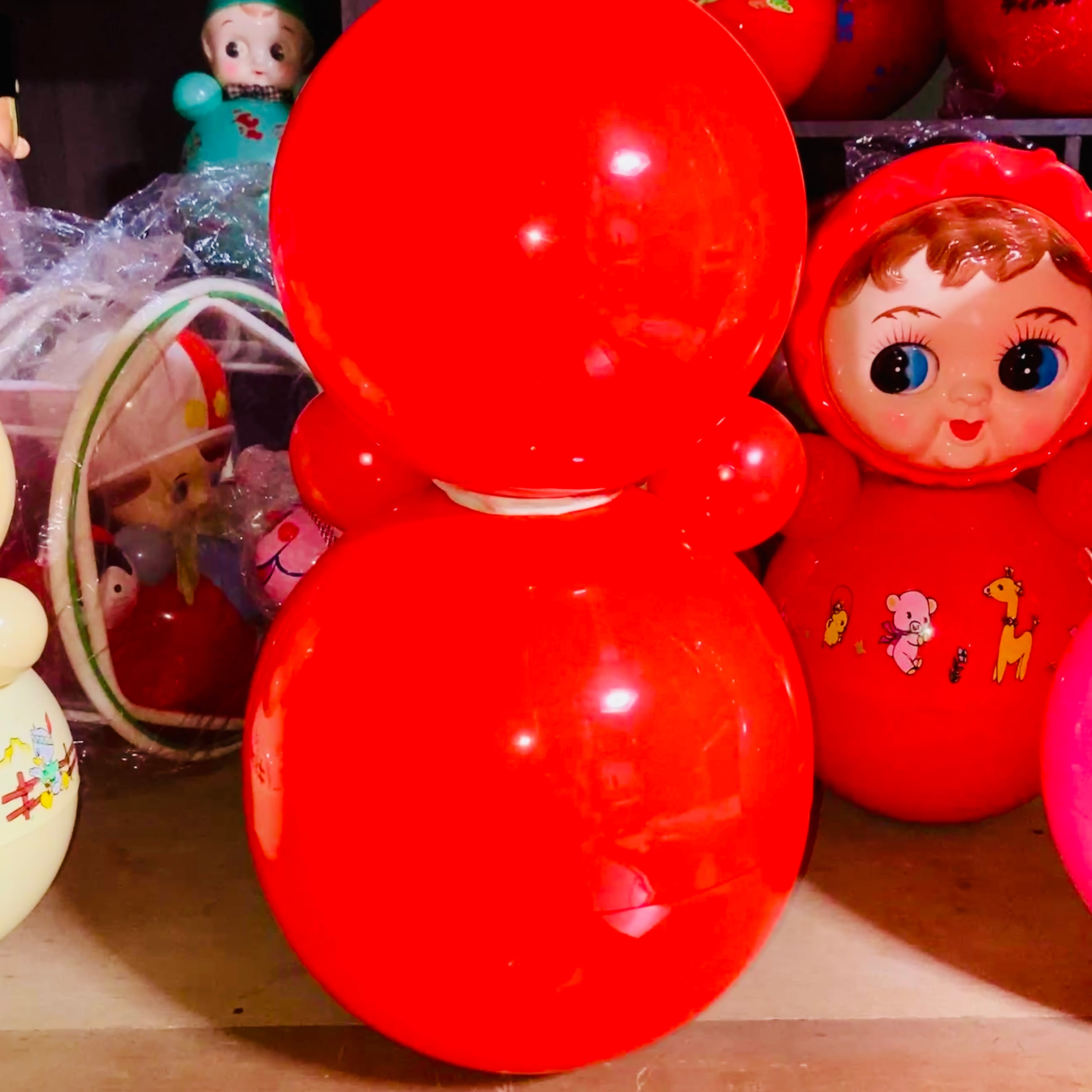 当時物 起き上がりこぼし おきあがりこぼし rolypoly 昭和レトロ 日本