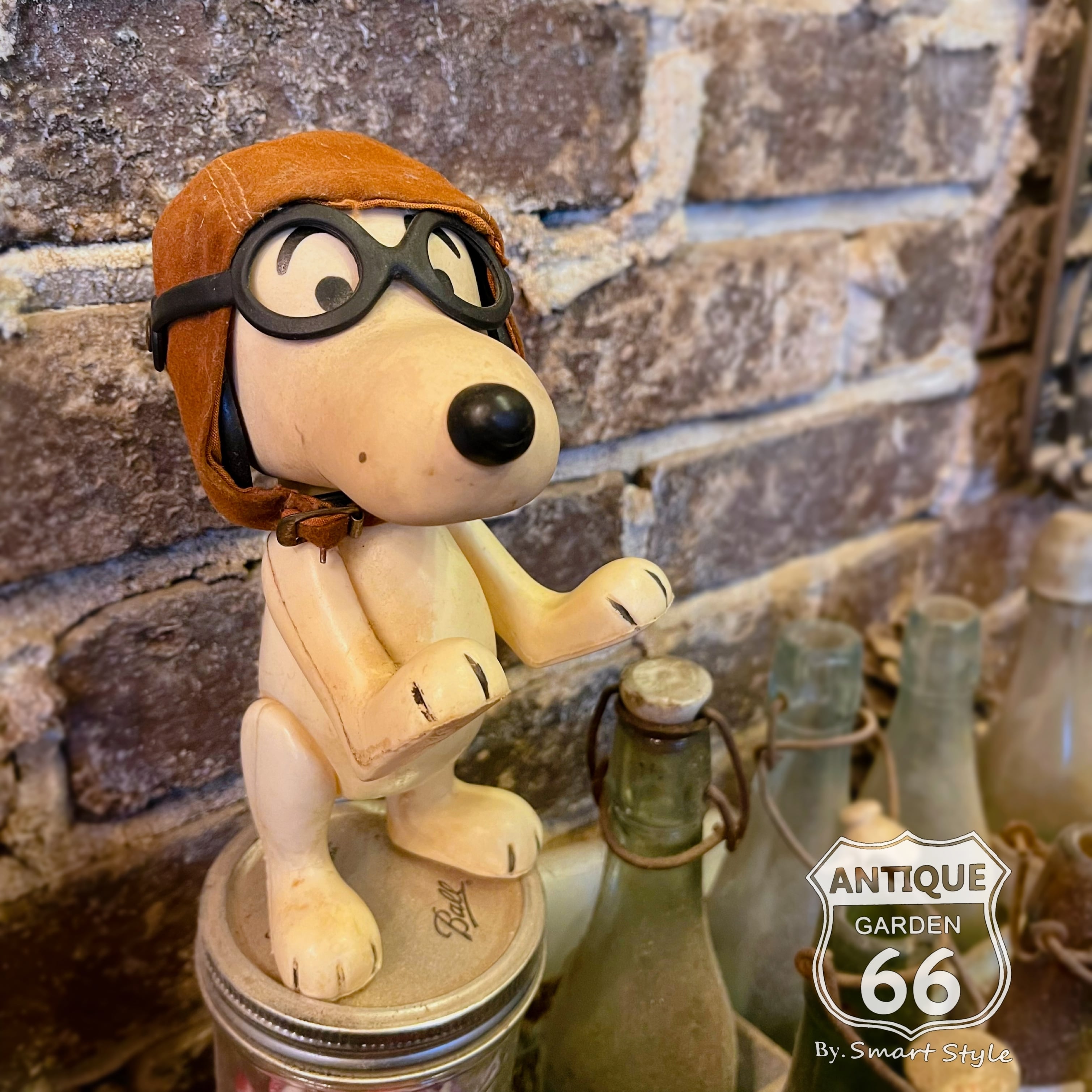 スヌーピー パブミラー 昭和レトロ