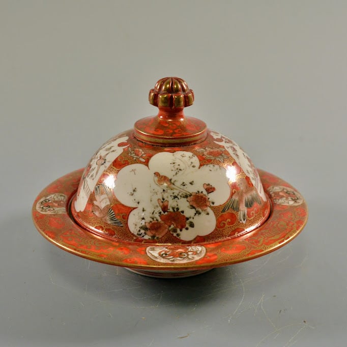 九谷 (kutani) | 3hige antique store | 京都・古門前の古美術店 | 三髭堂