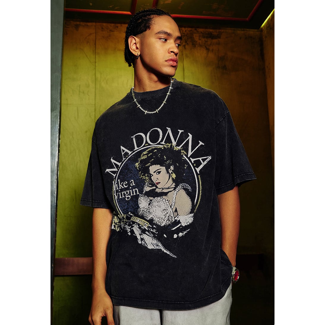 Hanes マドンナ(MADONNA) Tシャツ USA製 90年 MADONNA 