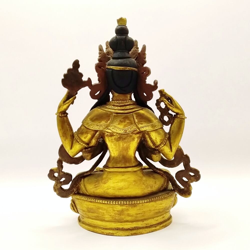 Sold Out】四臂観音菩薩坐像 | アトリエウチノ ｜ オンラインショップ