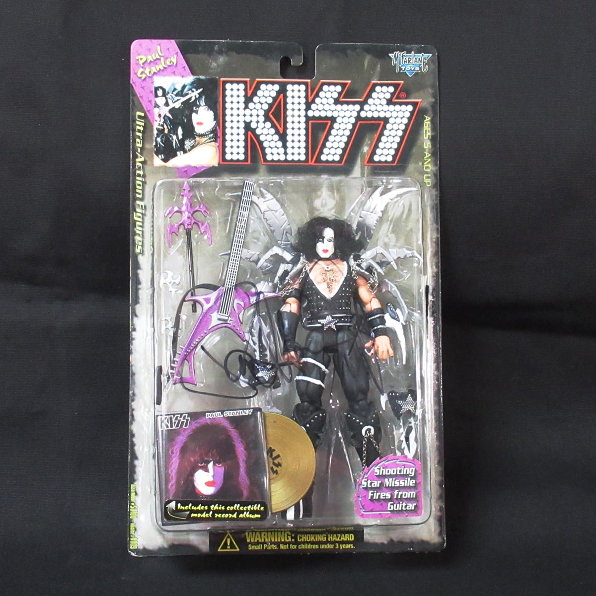 直筆サイン入り】キッス KISS ポール・スタンレー・フィギュア | ROCK