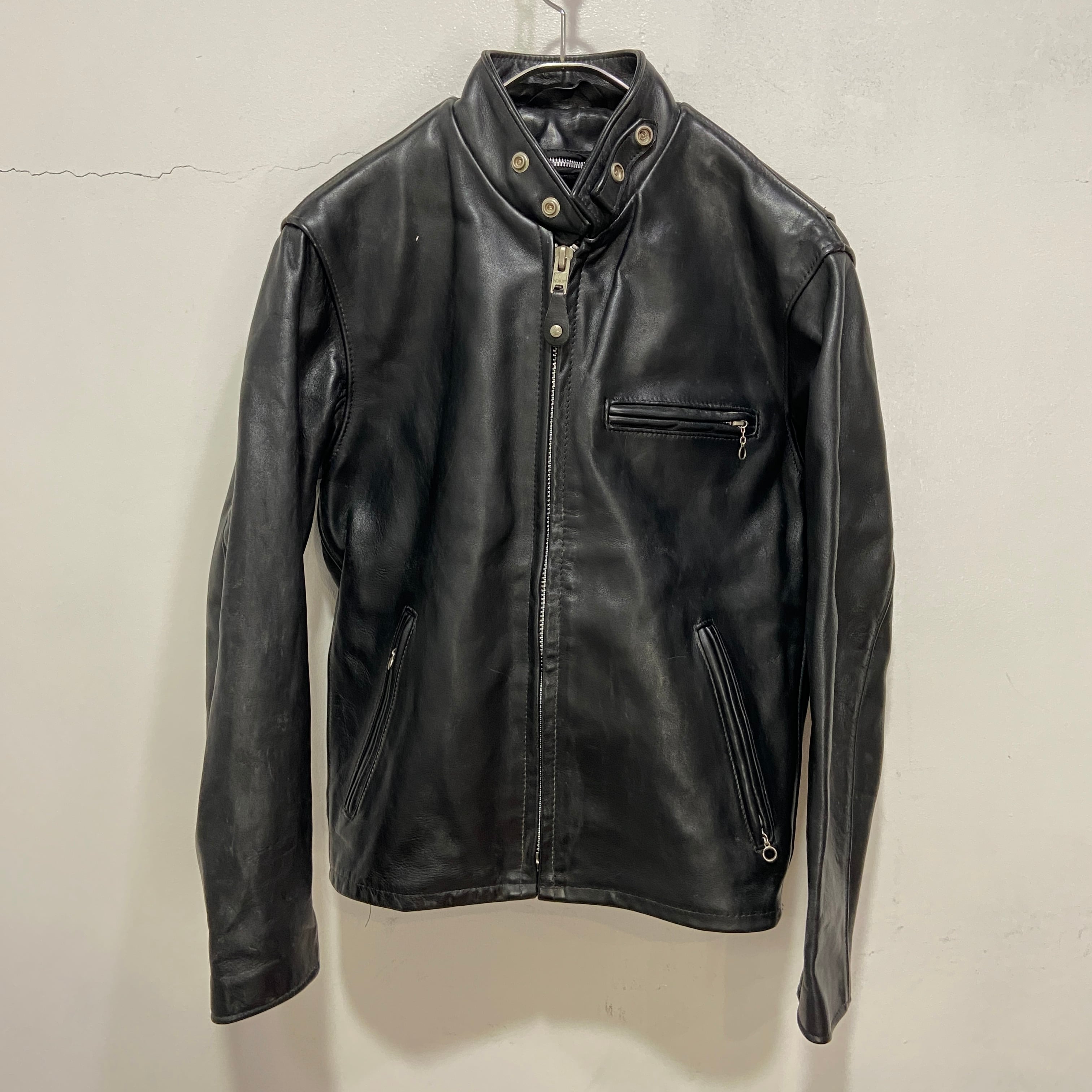 USA製 Schott N.Y.C 641 シングルライダースジャケット 36 | 古着屋 Uan