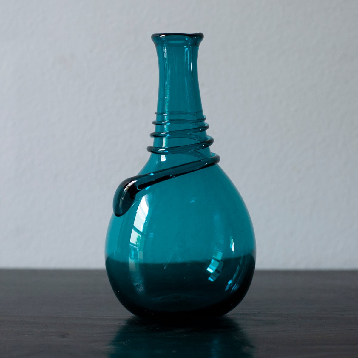 小谷眞三 倉敷ガラス 花瓶 小谷ブルー 小谷眞三 倉敷ガラス 花瓶 小谷