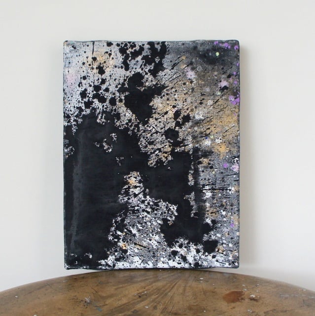 無題」 キャンバスにアクリル * 絵画 現代アート 抽象画 内野隆文