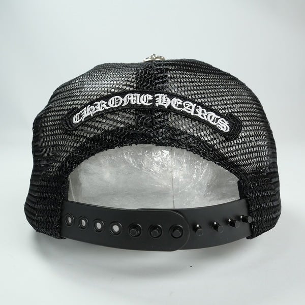 CHROME HEARTS メッシュキャップmesh cap ブラック黒