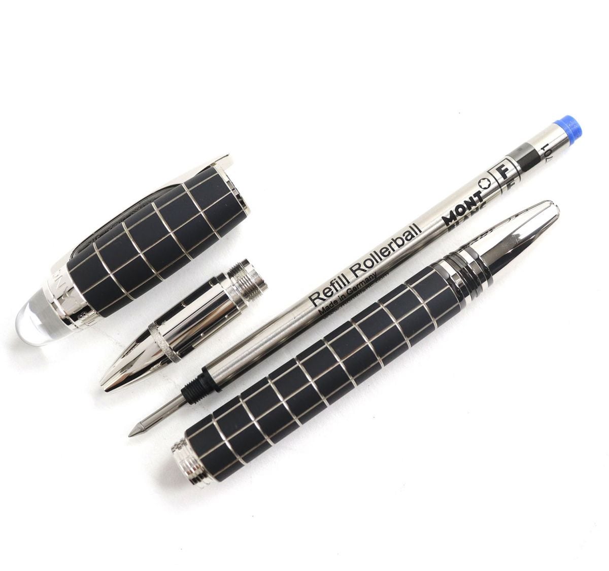 モンブラン スターウォーカー メタルラバーライン ボールペン ファイン