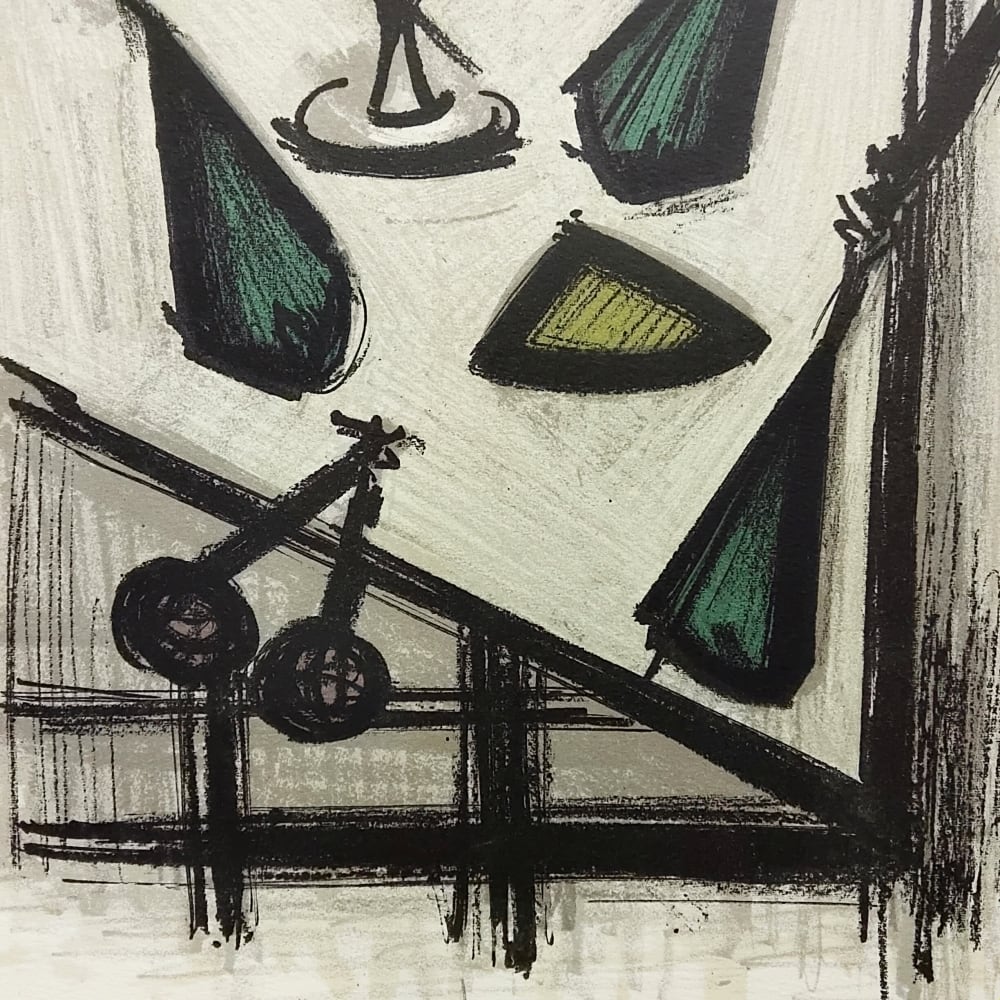 Sold Out】ベルナール・ビュッフェ「果物のある静物」 | アトリエ