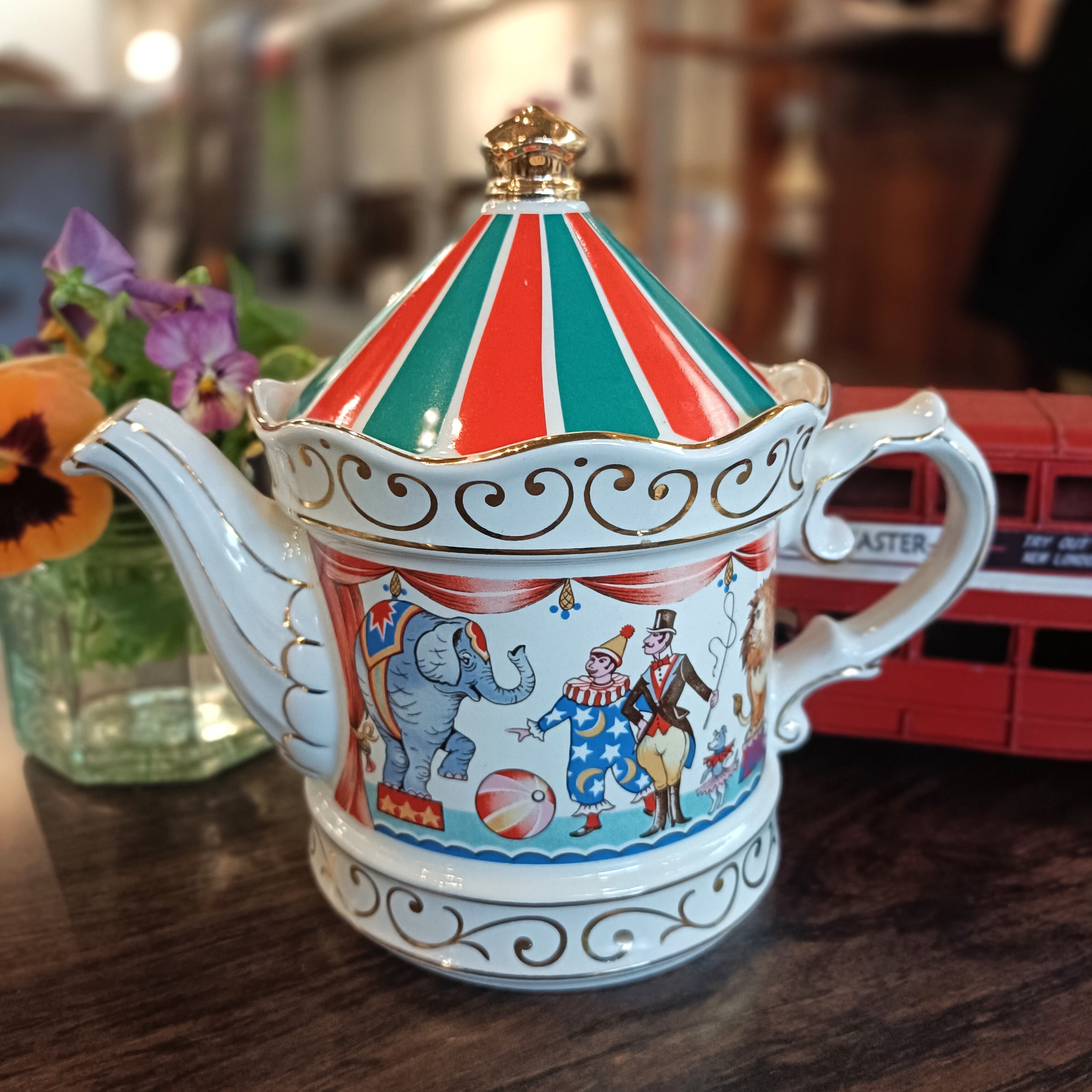 ジェームズ・サドラー・ティーポット／サーカス（JS0003） | Gallery