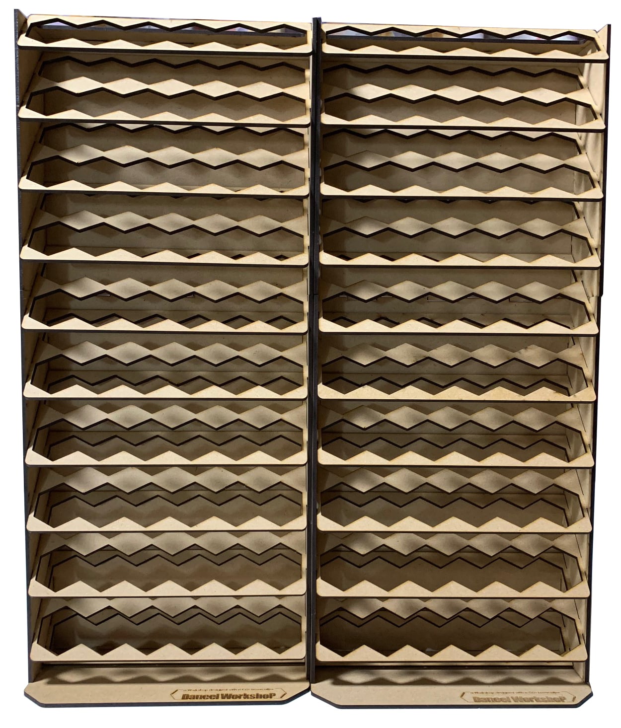 25mmドロップボトルペイントラック6段+拡張4段セット×2フルセット