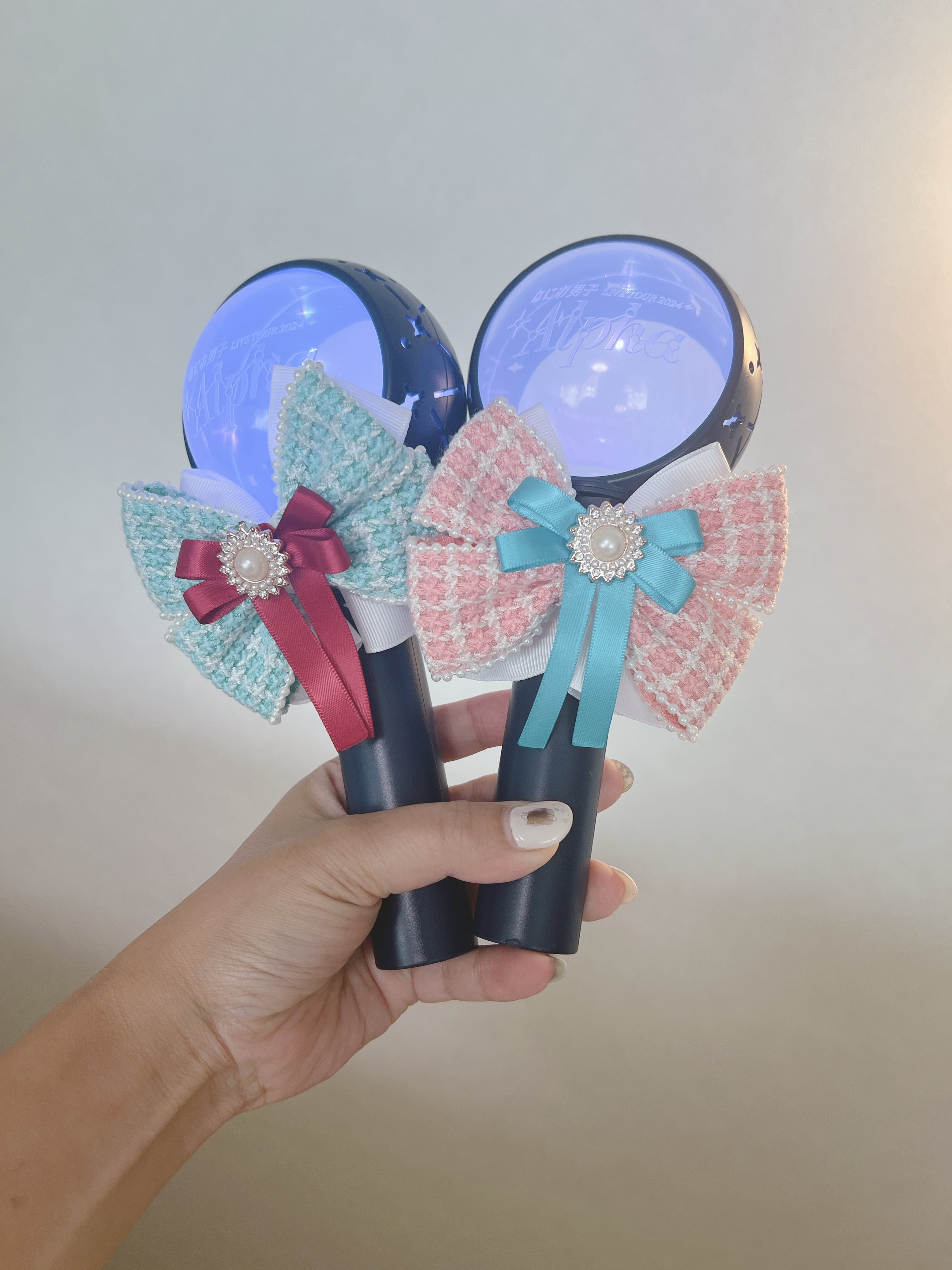 Aぇ！group straydogs 2way ペンライトリボン チャーム