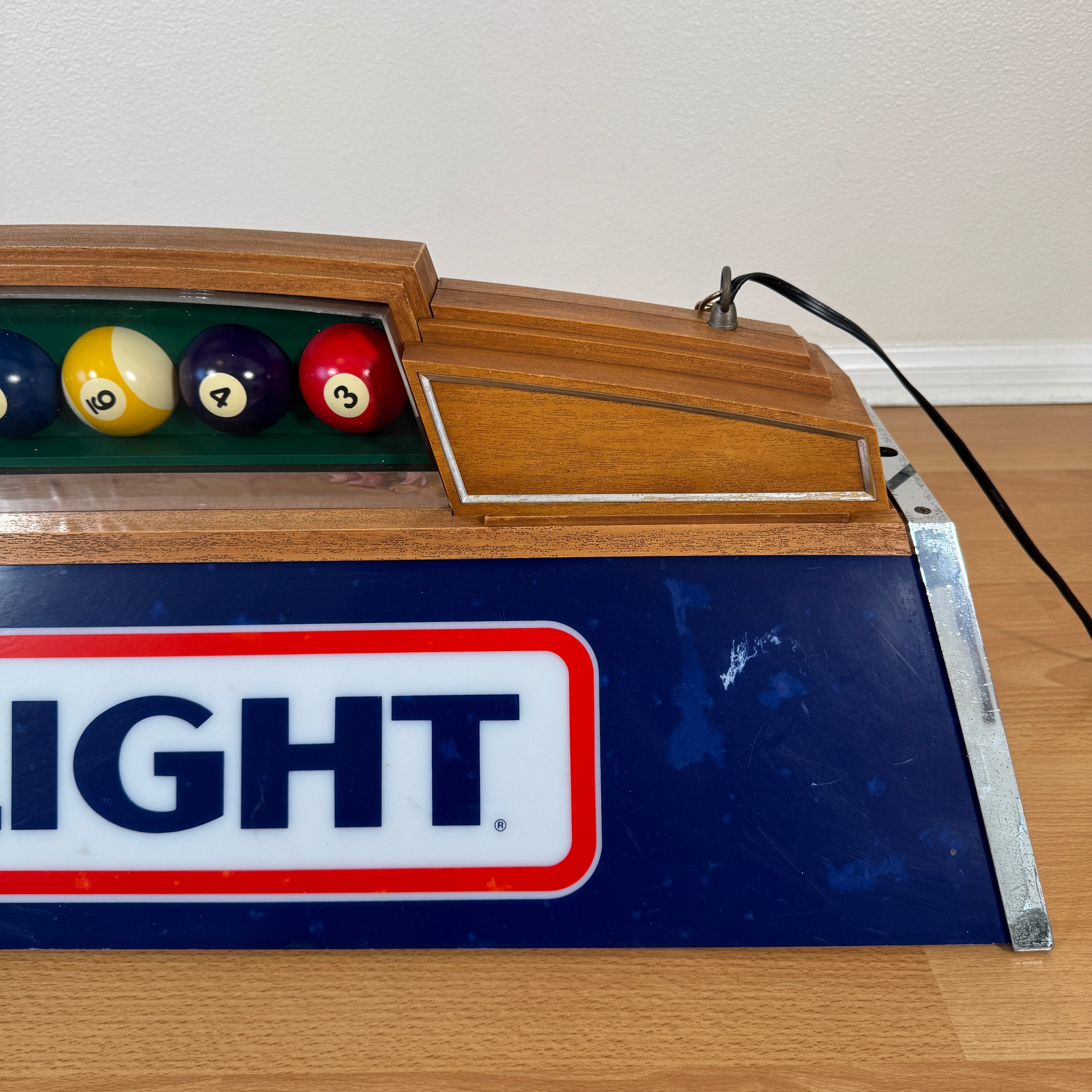 BUD LIGHT プールランプ バドライト ビリヤード ライト ビンテージ