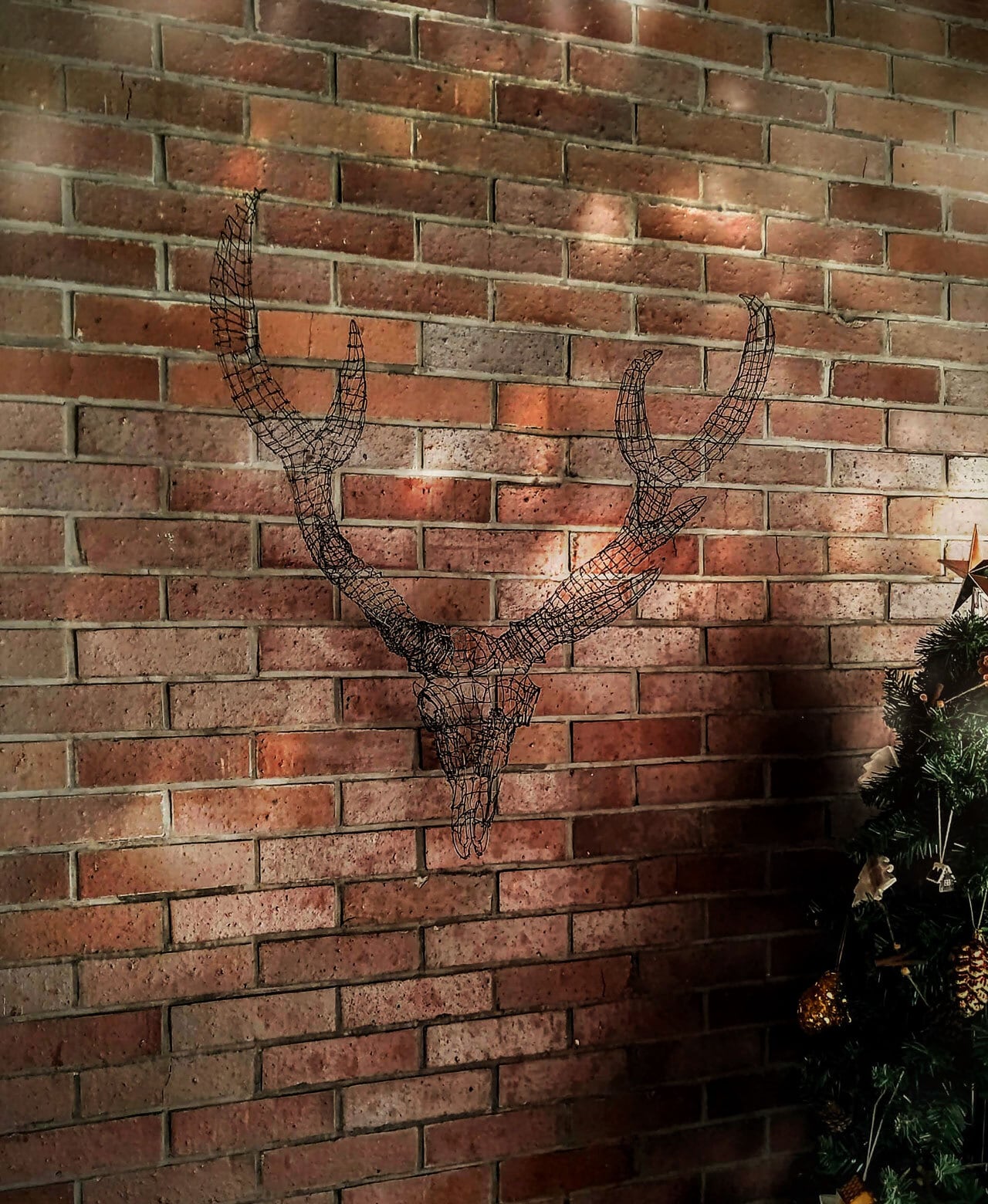 Kinuyo.wire エゾシカスカル ワイヤーアート | SECCHU ARTS ＆ CRAFTS