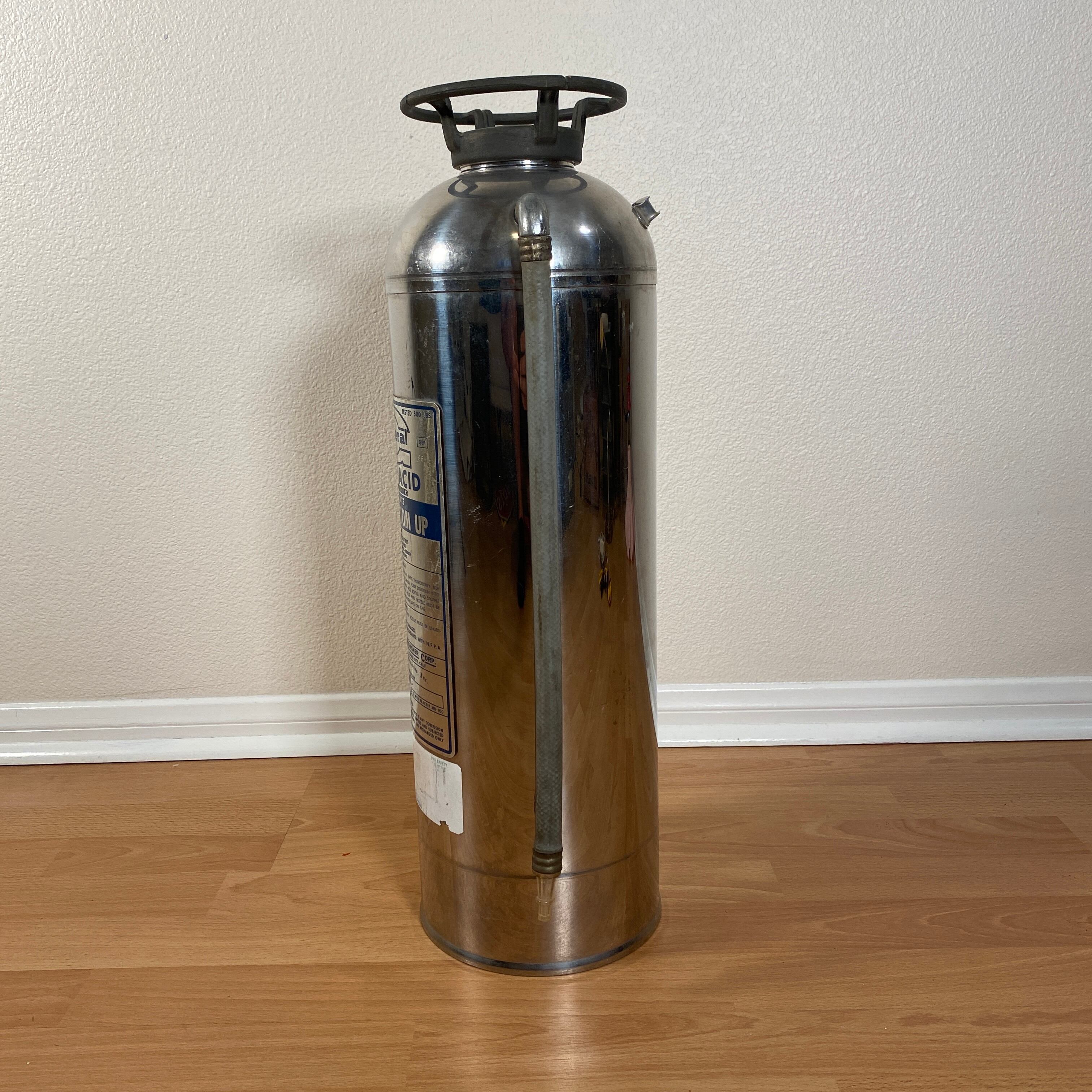 430 【1964年製造】 アメリカ ビンテージ 消火器 インテリア