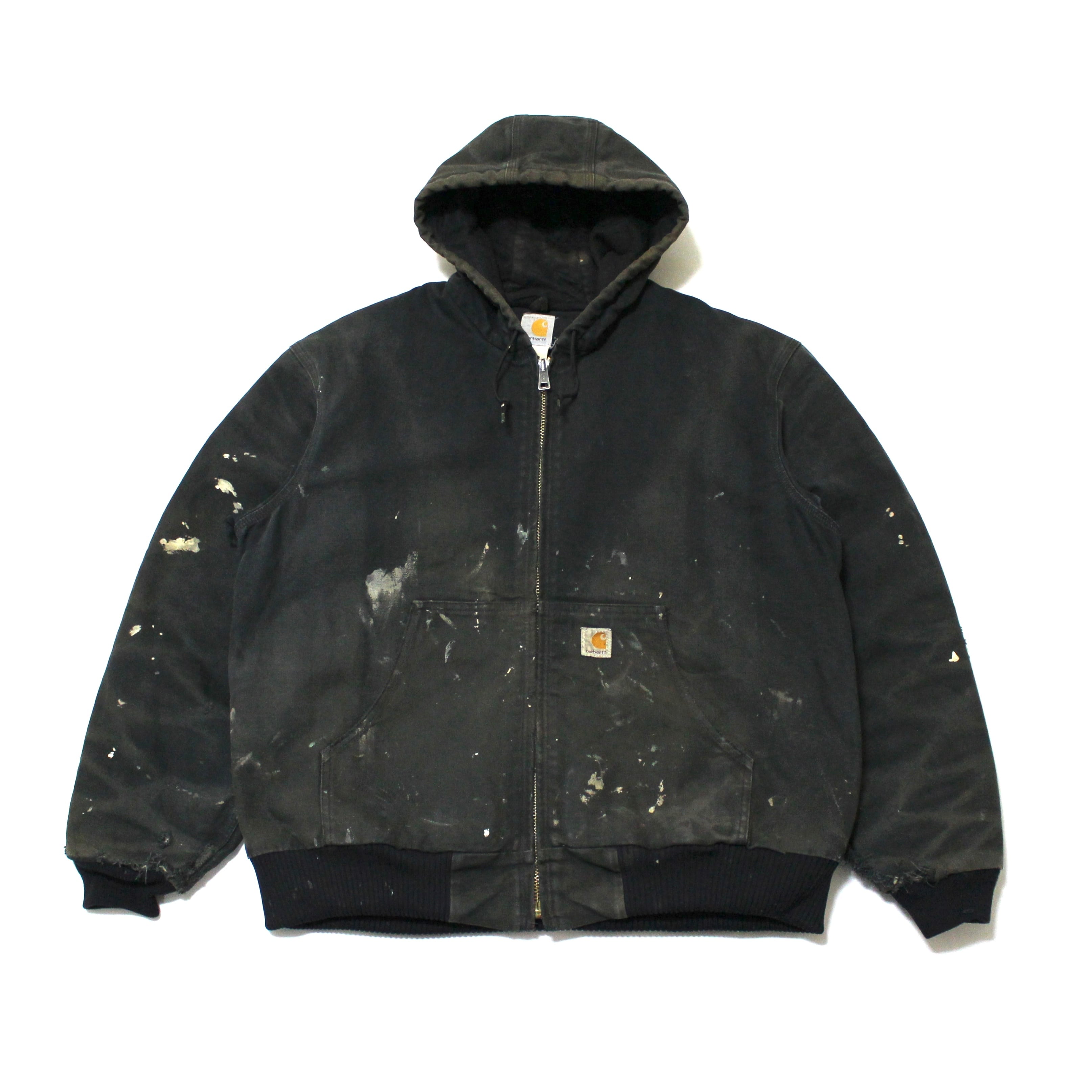 1990s Carharttカーハート アクティブジャケット ブラックフェード