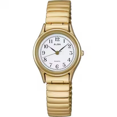 値下げ【SEIKO】ALBA 腕時計 ハート型メタルベルト 稼働品 値下げ