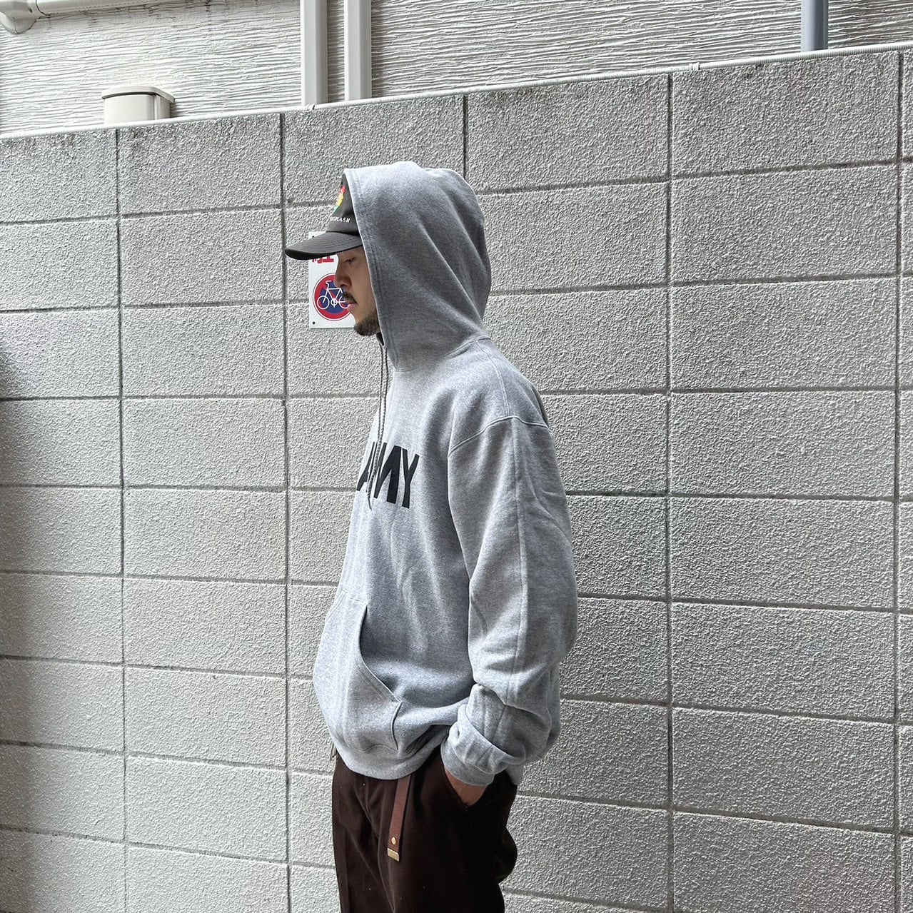 DEADSTOCK SOFFE ARMY Sweat Parka XL / ソフィー デッドストック