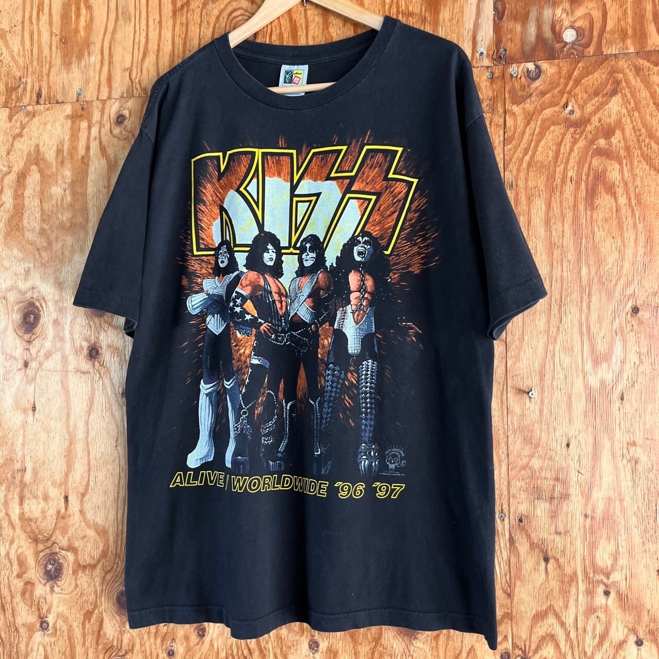 90's KISS ”ALIVE WORLD TOUR '96 '97” Tシャツ | 古着屋NEVERMIND