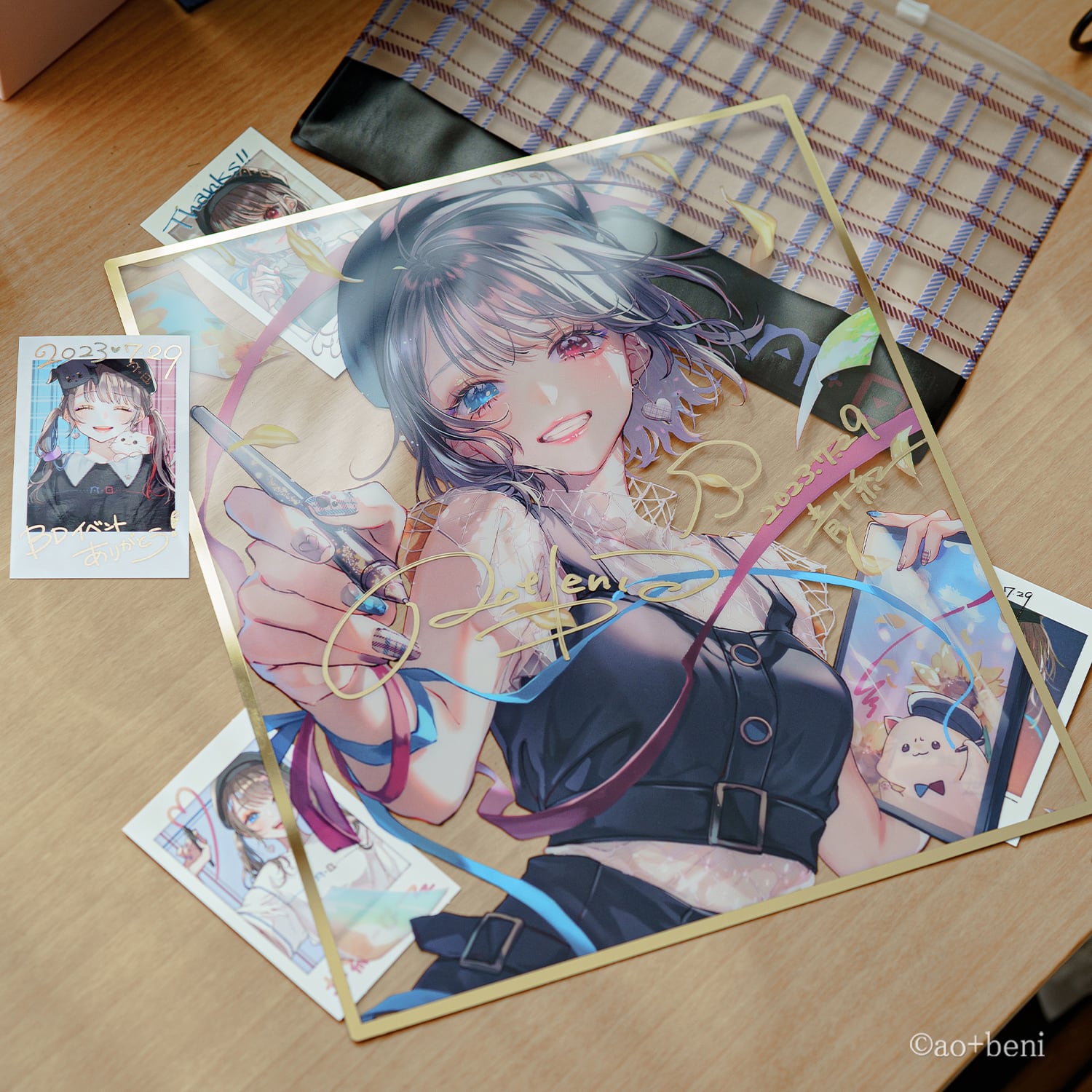 直筆サイン入り✦クリア色紙 | mmmstore