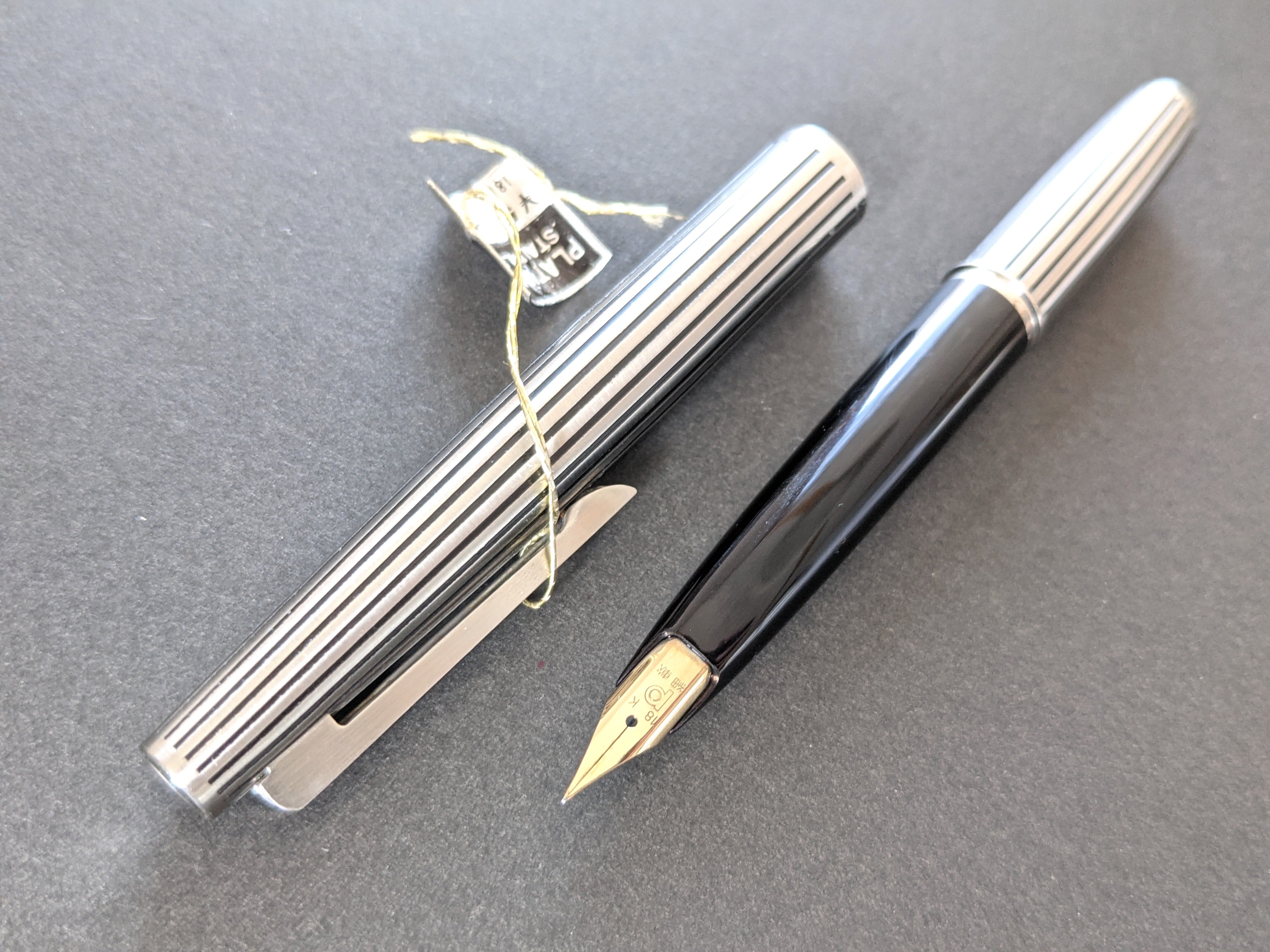 70s プラチナ ポケット ステンレス PLATINUM STAINLESS （細字） 18K